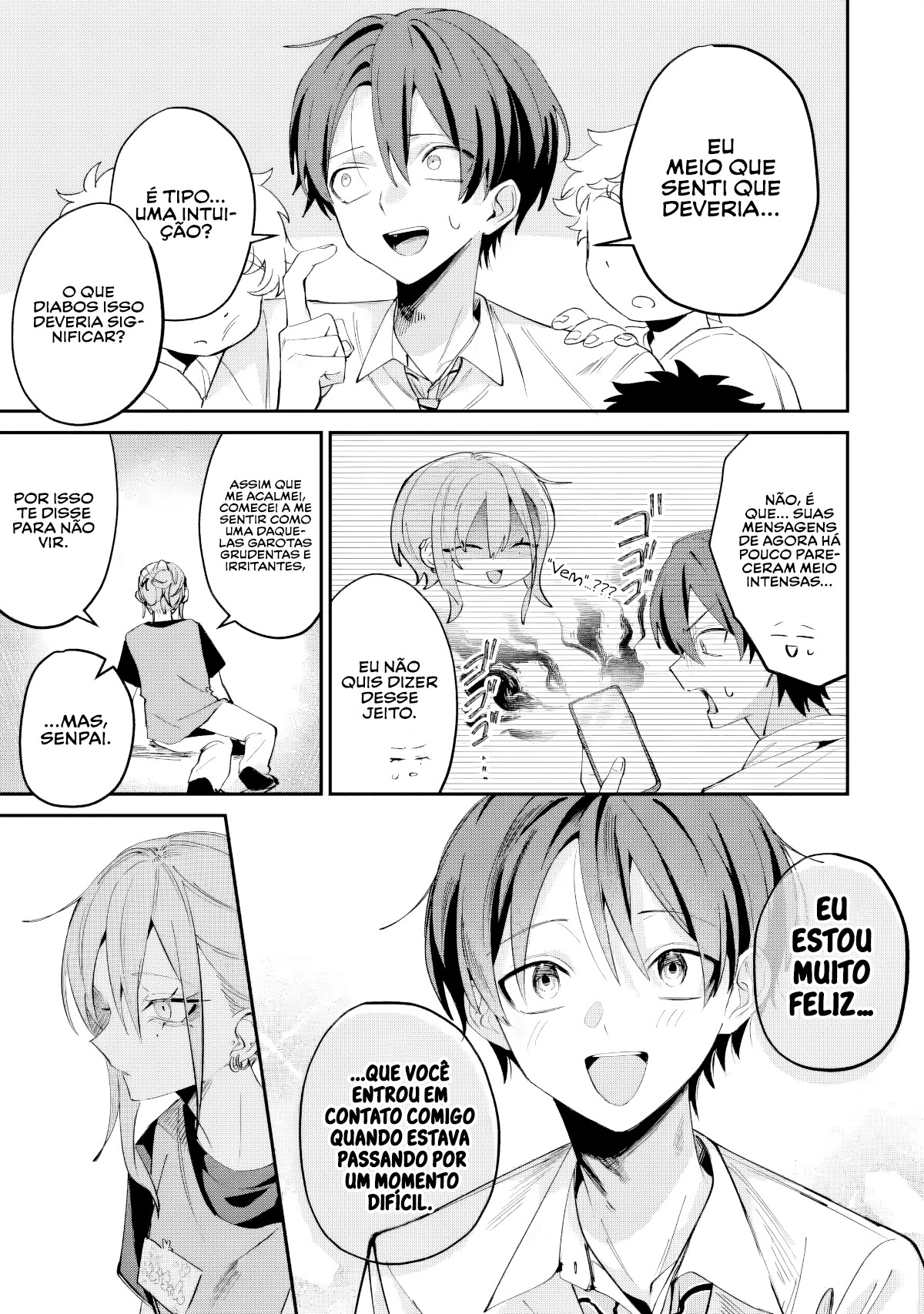 Read Haimiya Senpai is Scary But Cute PT Manga Online