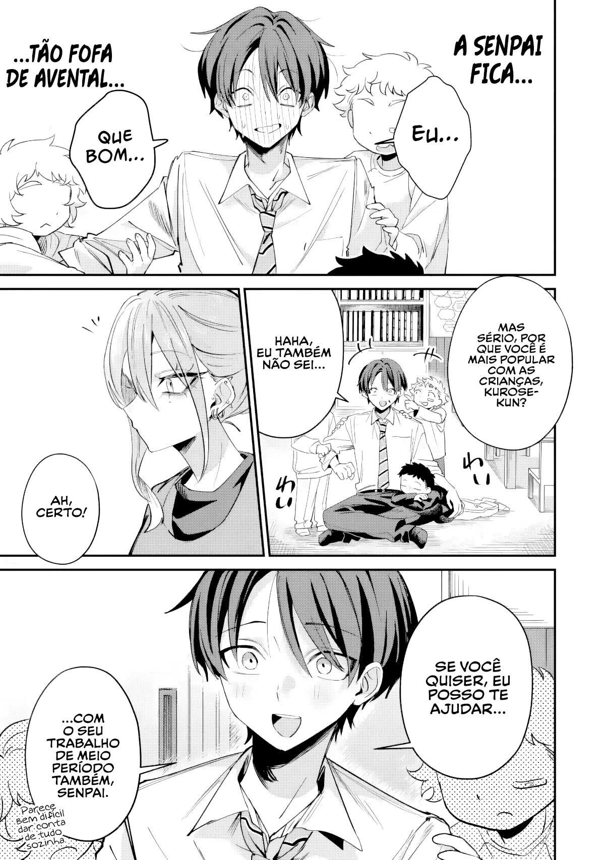 Read Haimiya Senpai is Scary But Cute PT Manga Online