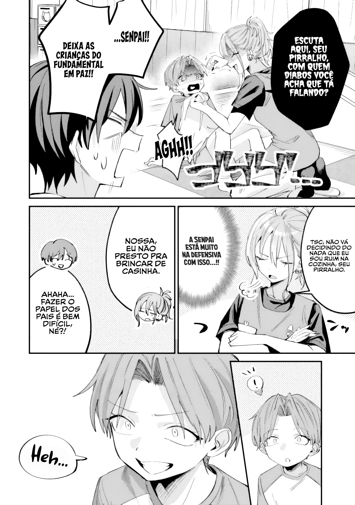 Read Haimiya Senpai is Scary But Cute PT Manga Online