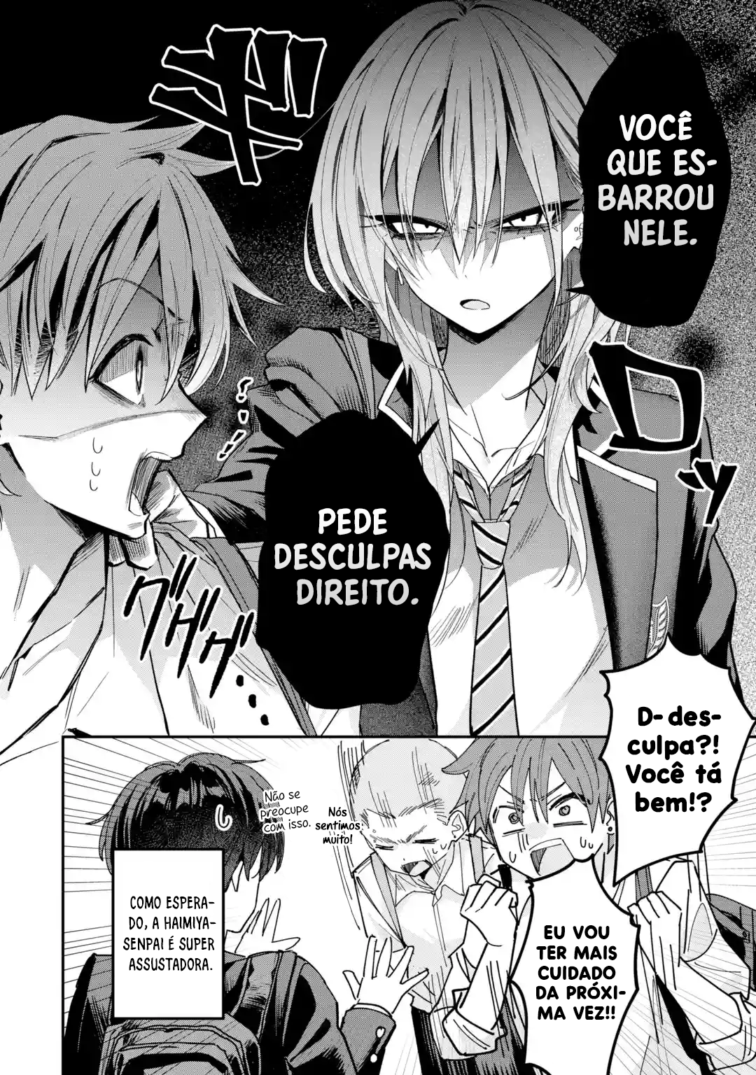 Read Haimiya Senpai is Scary But Cute PT Manga Online