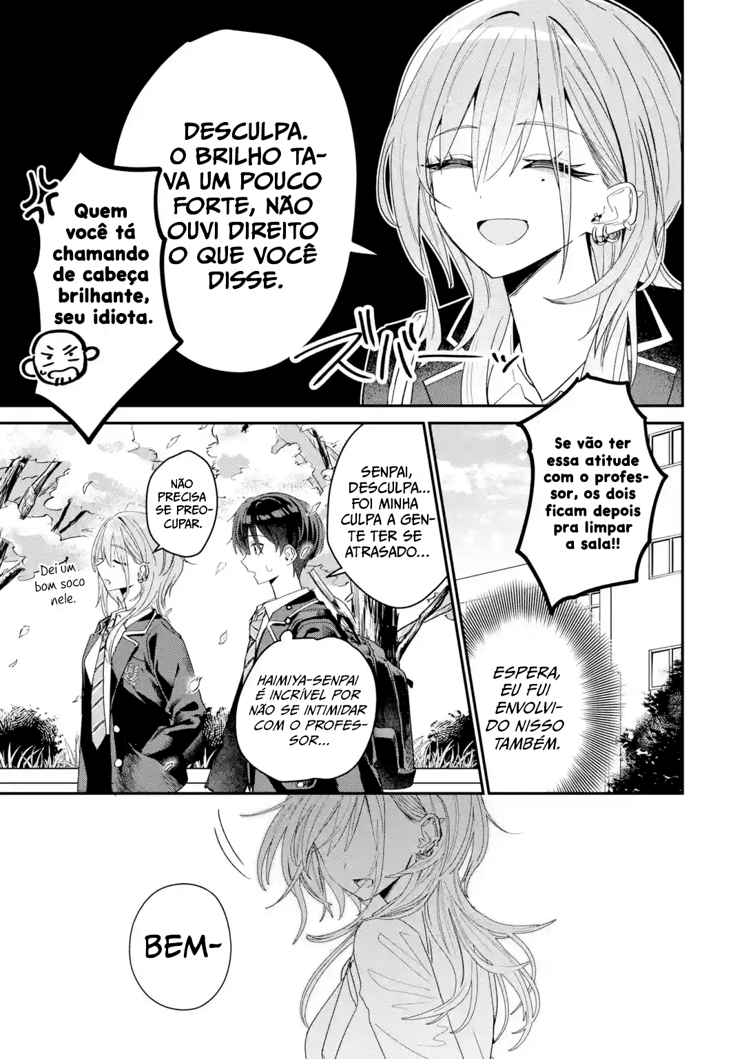 Read Haimiya Senpai is Scary But Cute PT Manga Online