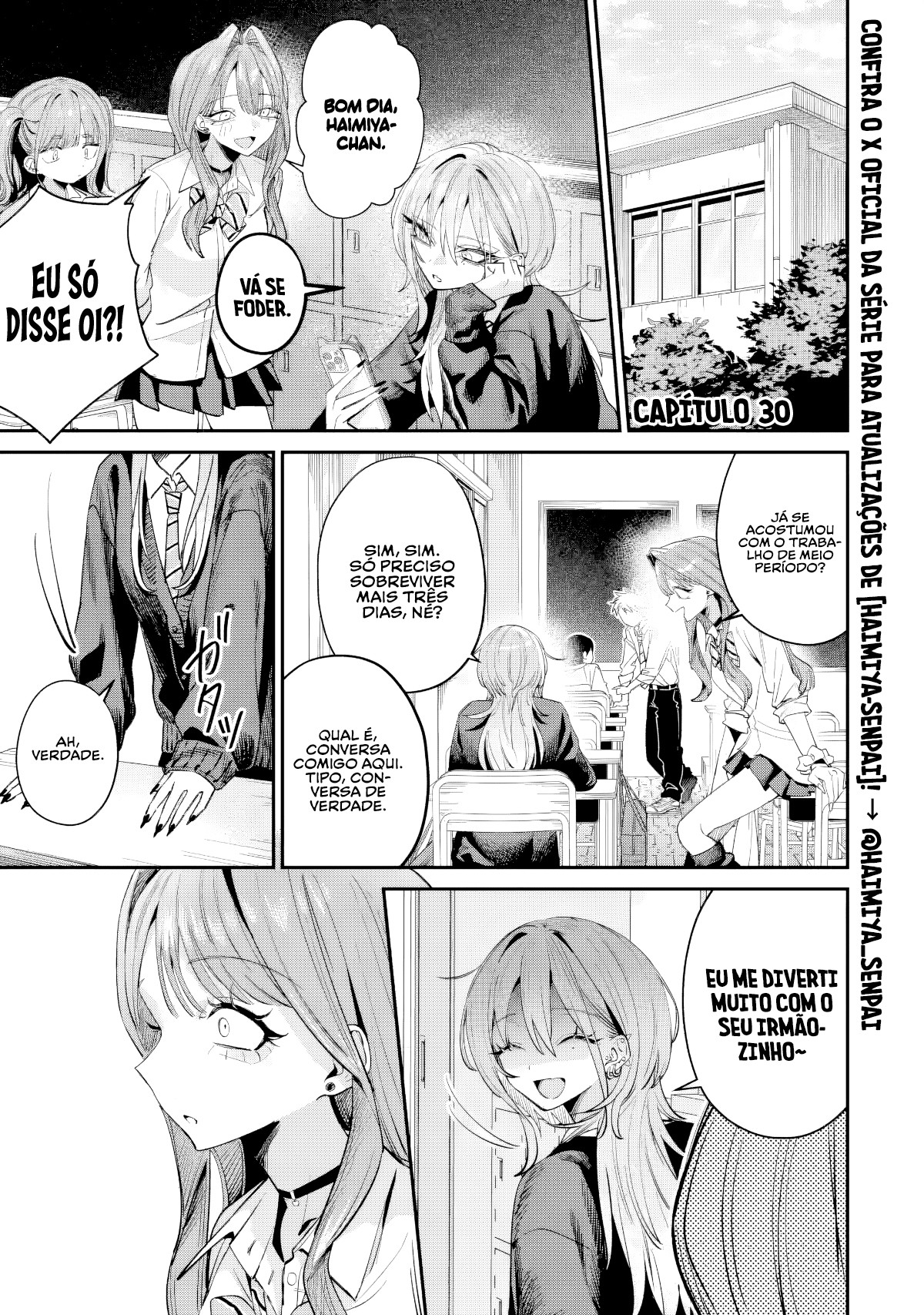 Read Haimiya Senpai is Scary But Cute PT Manga Online