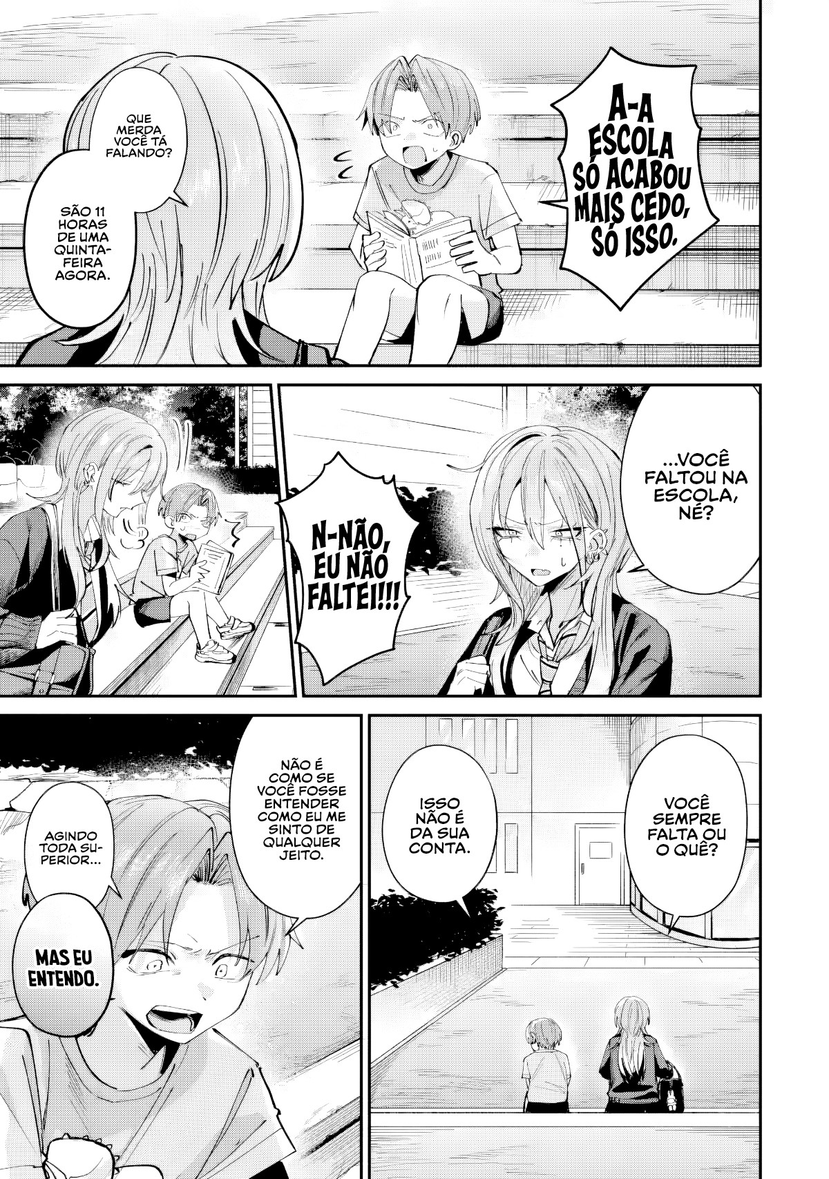 Read Haimiya Senpai is Scary But Cute PT Manga Online