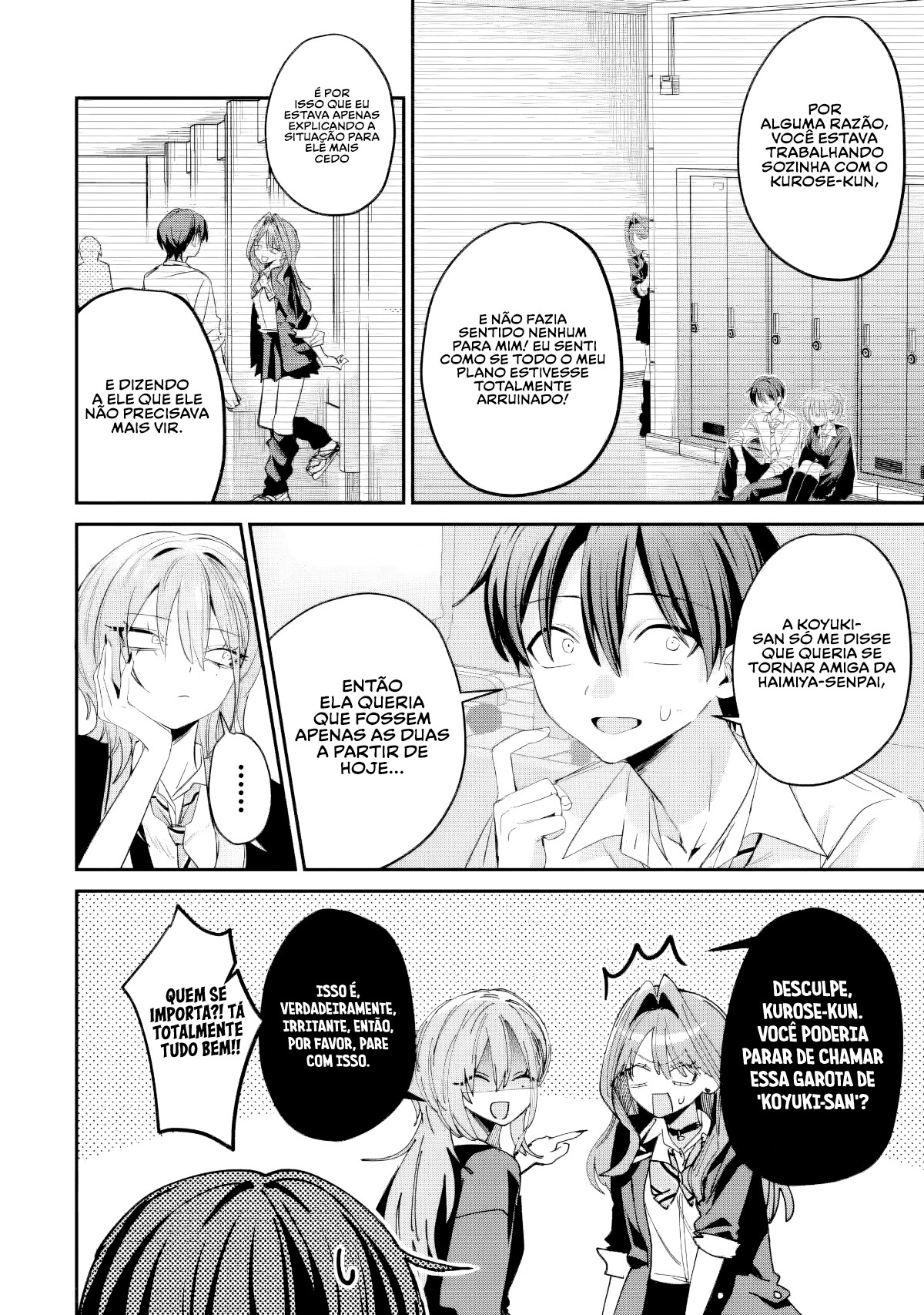 Read Haimiya Senpai is Scary But Cute PT Manga Online
