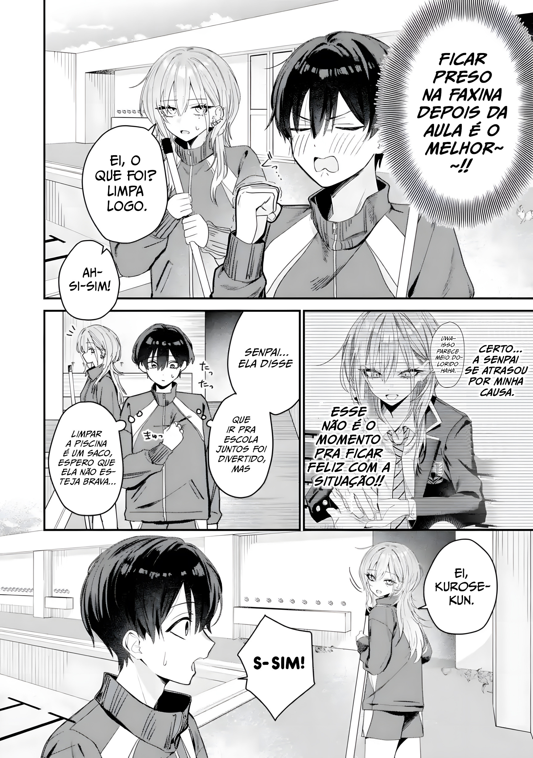 Read Haimiya Senpai is Scary But Cute PT Manga Online