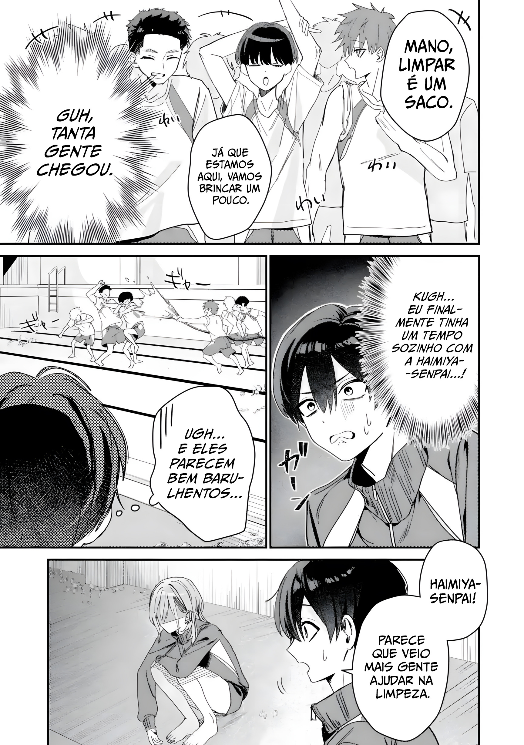 Read Haimiya Senpai is Scary But Cute PT Manga Online
