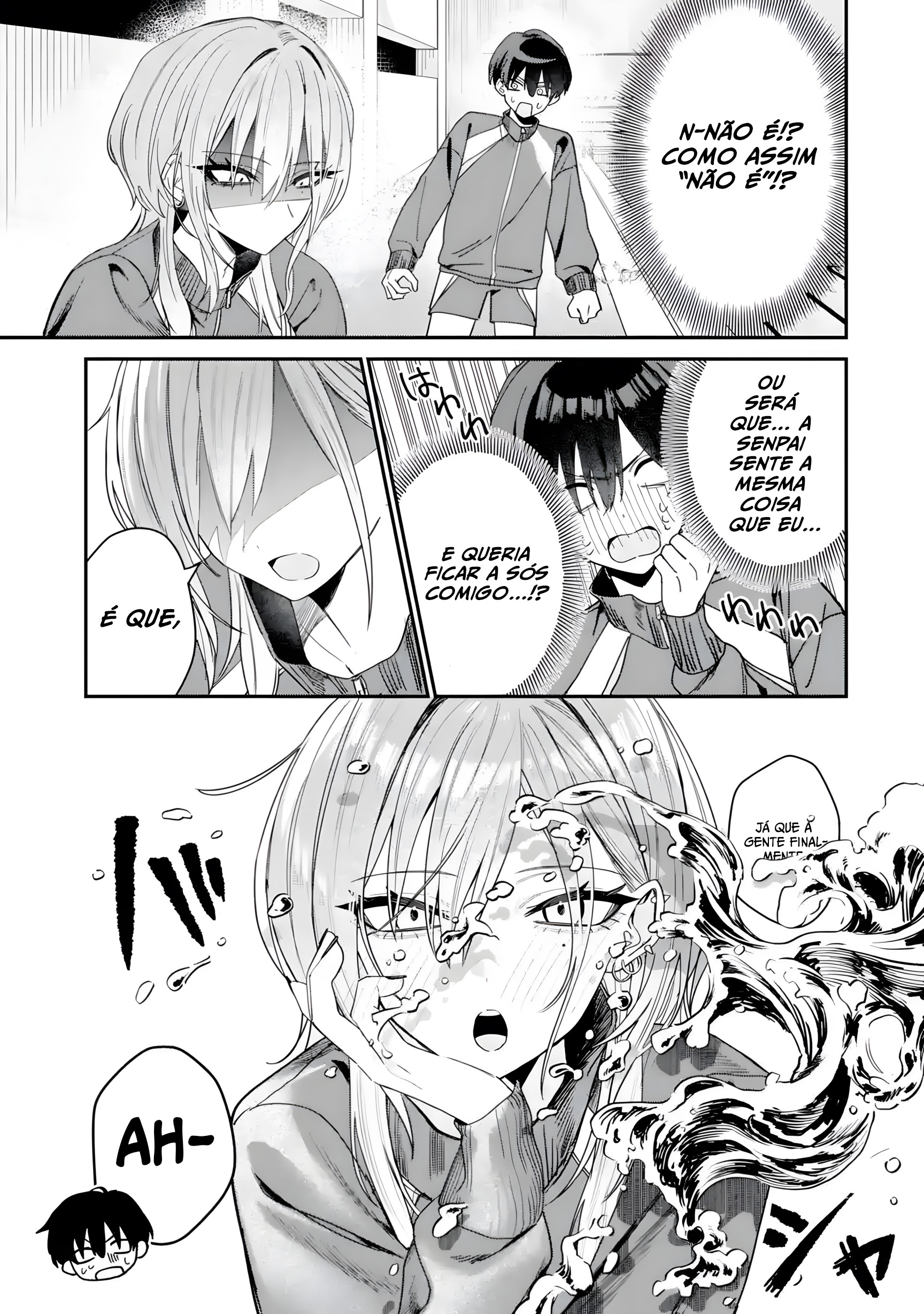 Read Haimiya Senpai is Scary But Cute PT Manga Online