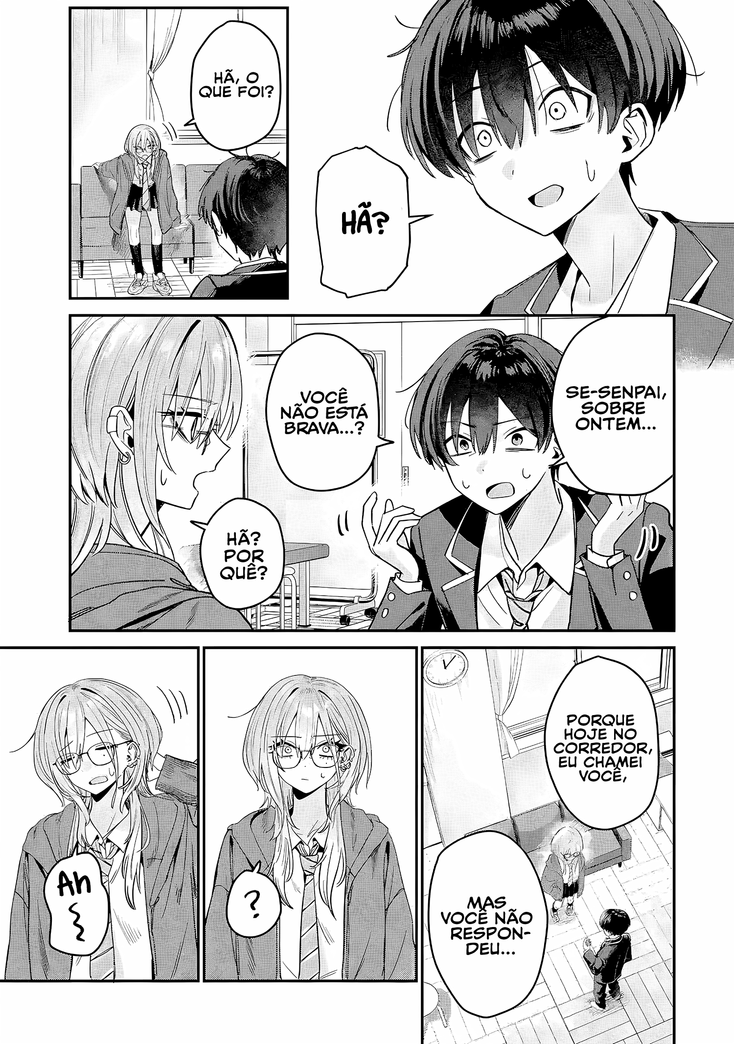 Read Haimiya Senpai is Scary But Cute PT Manga Online