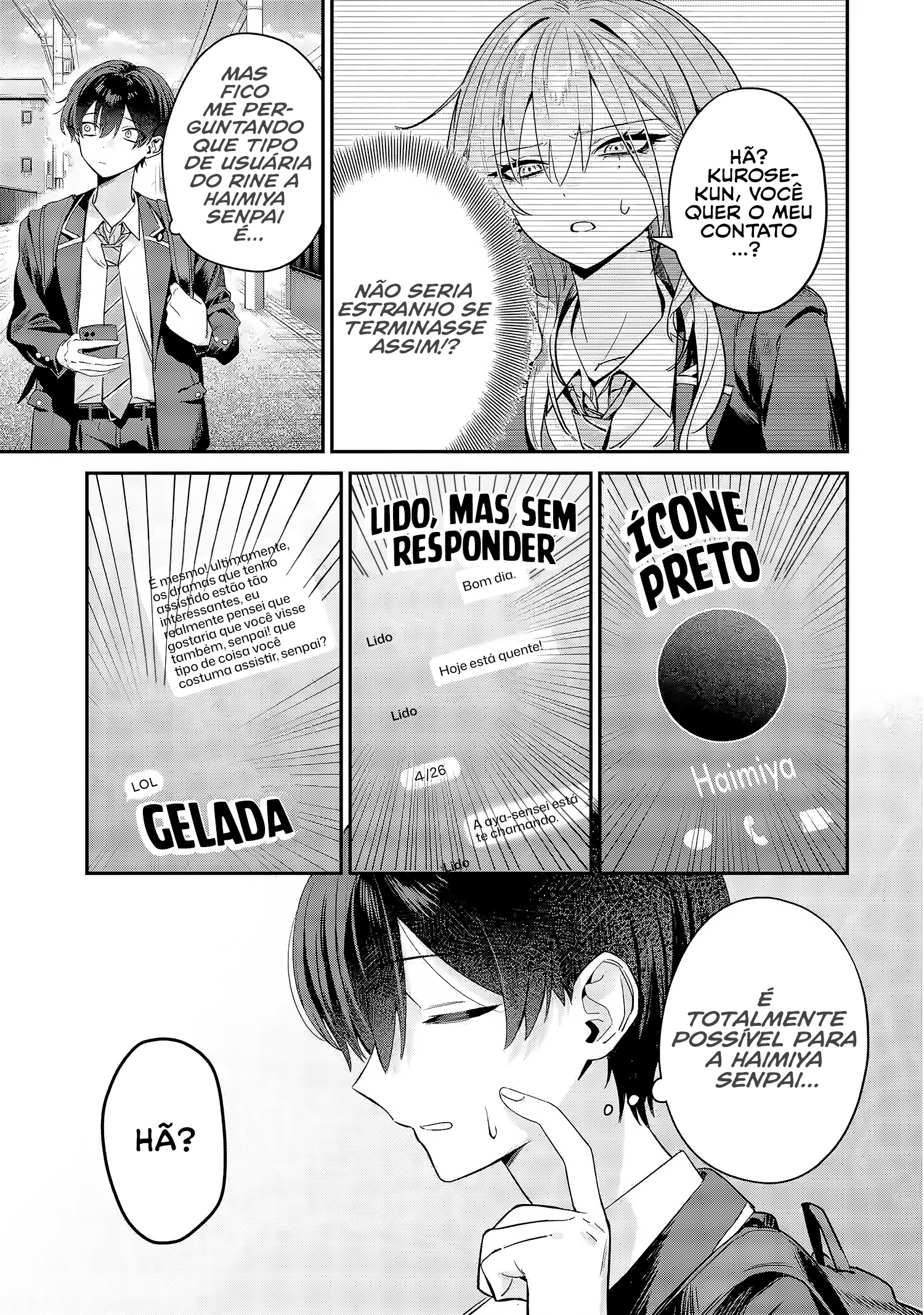 Read Haimiya Senpai is Scary But Cute PT Manga Online