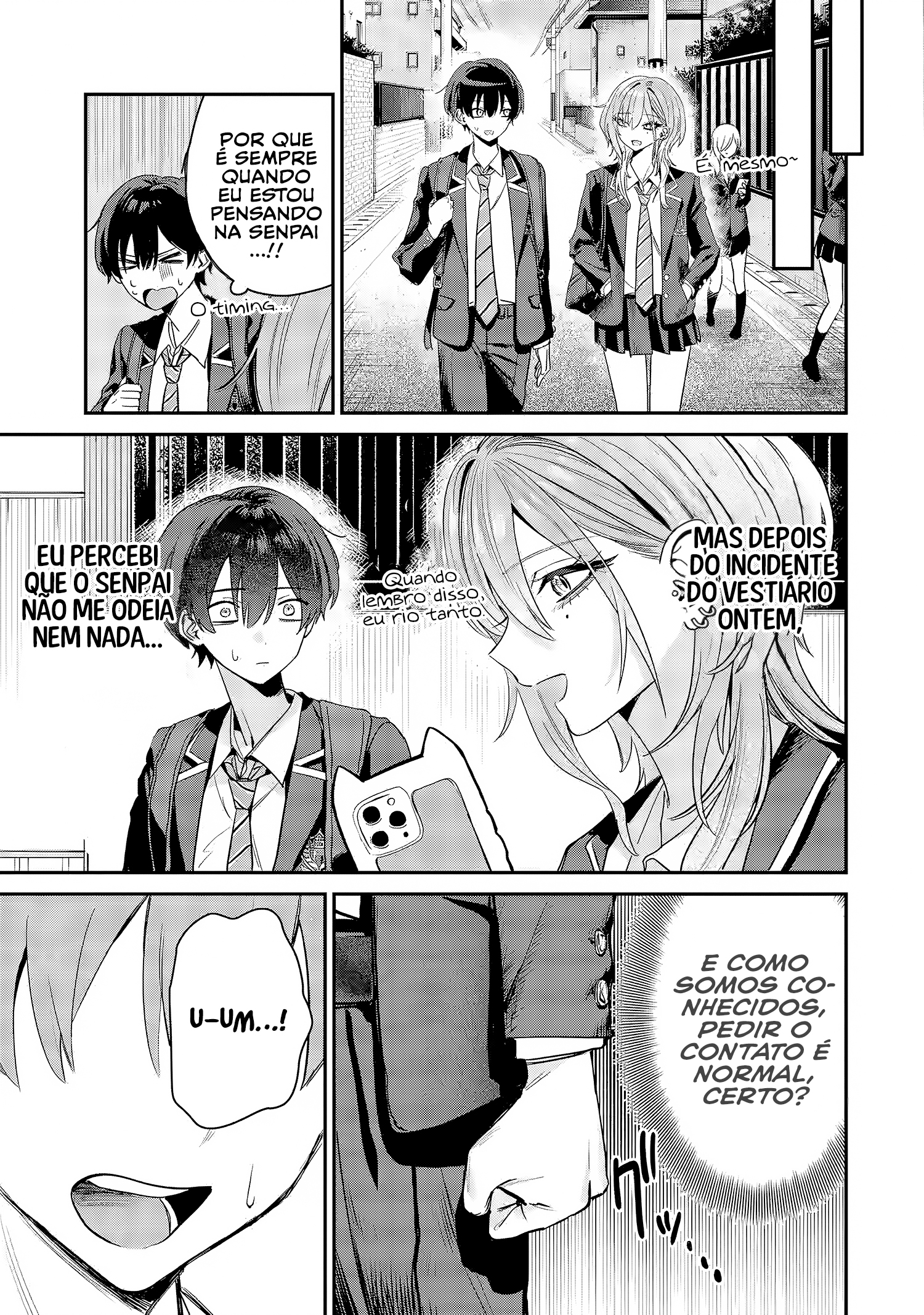 Read Haimiya Senpai is Scary But Cute PT Manga Online