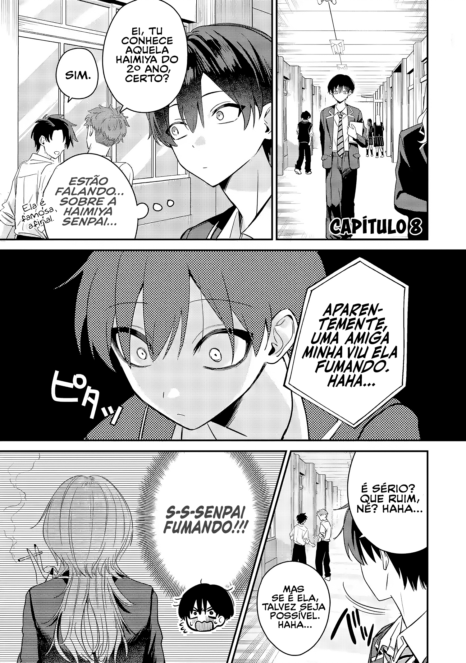 Read Haimiya Senpai is Scary But Cute PT Manga Online