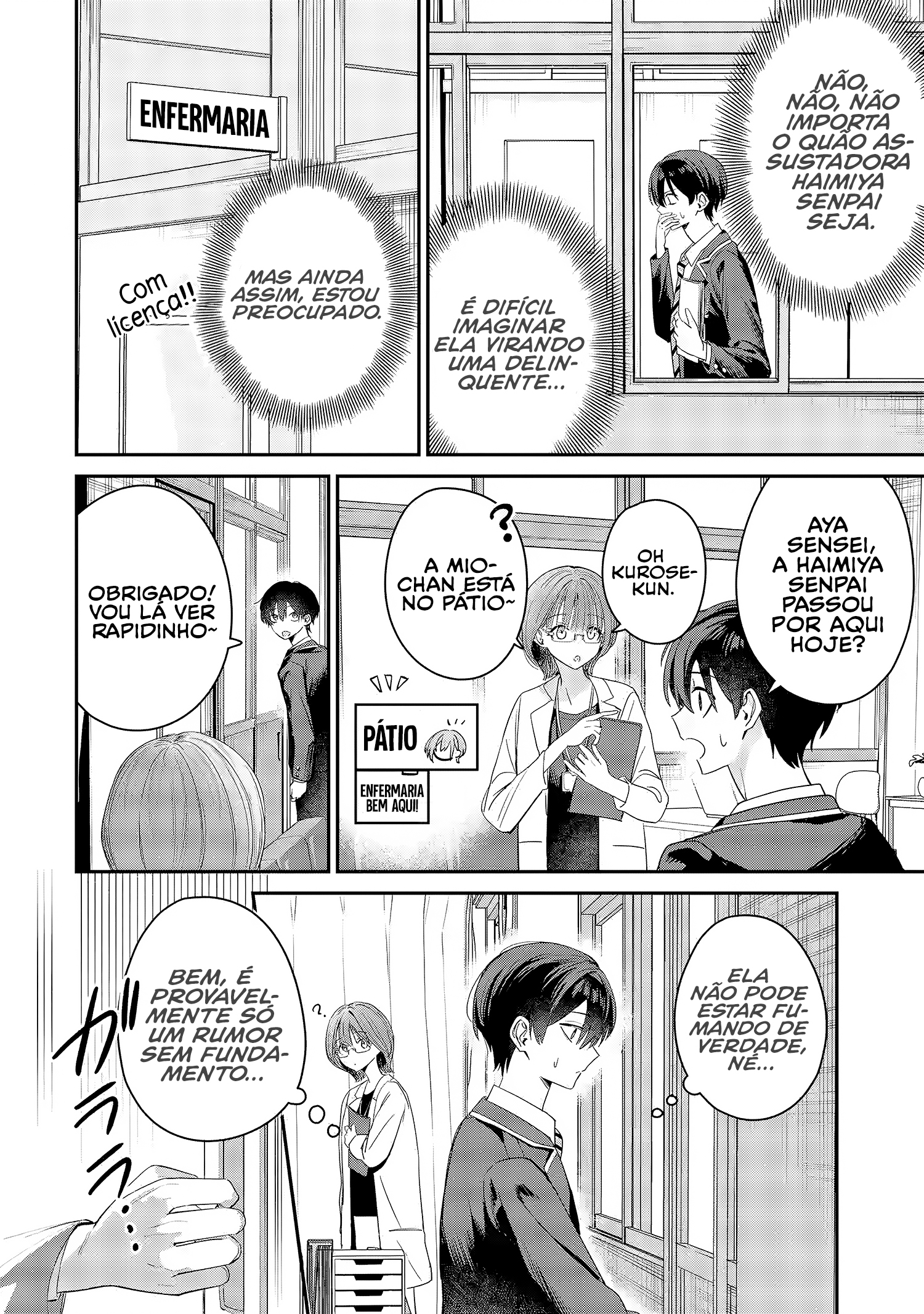 Read Haimiya Senpai is Scary But Cute PT Manga Online
