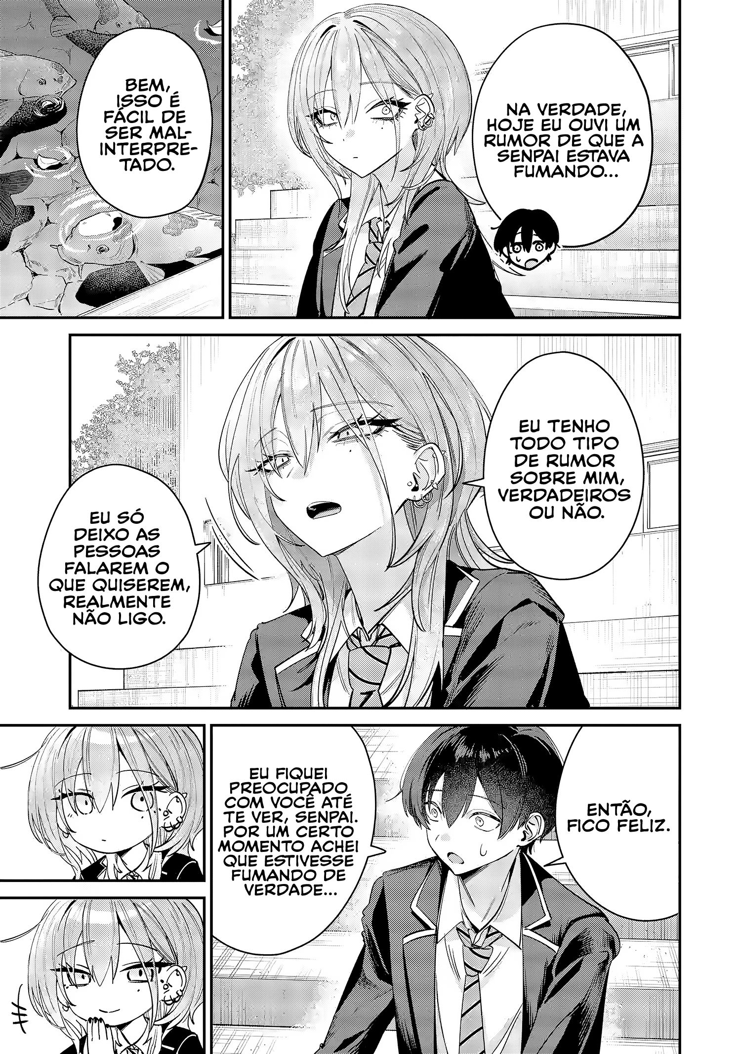 Read Haimiya Senpai is Scary But Cute PT Manga Online