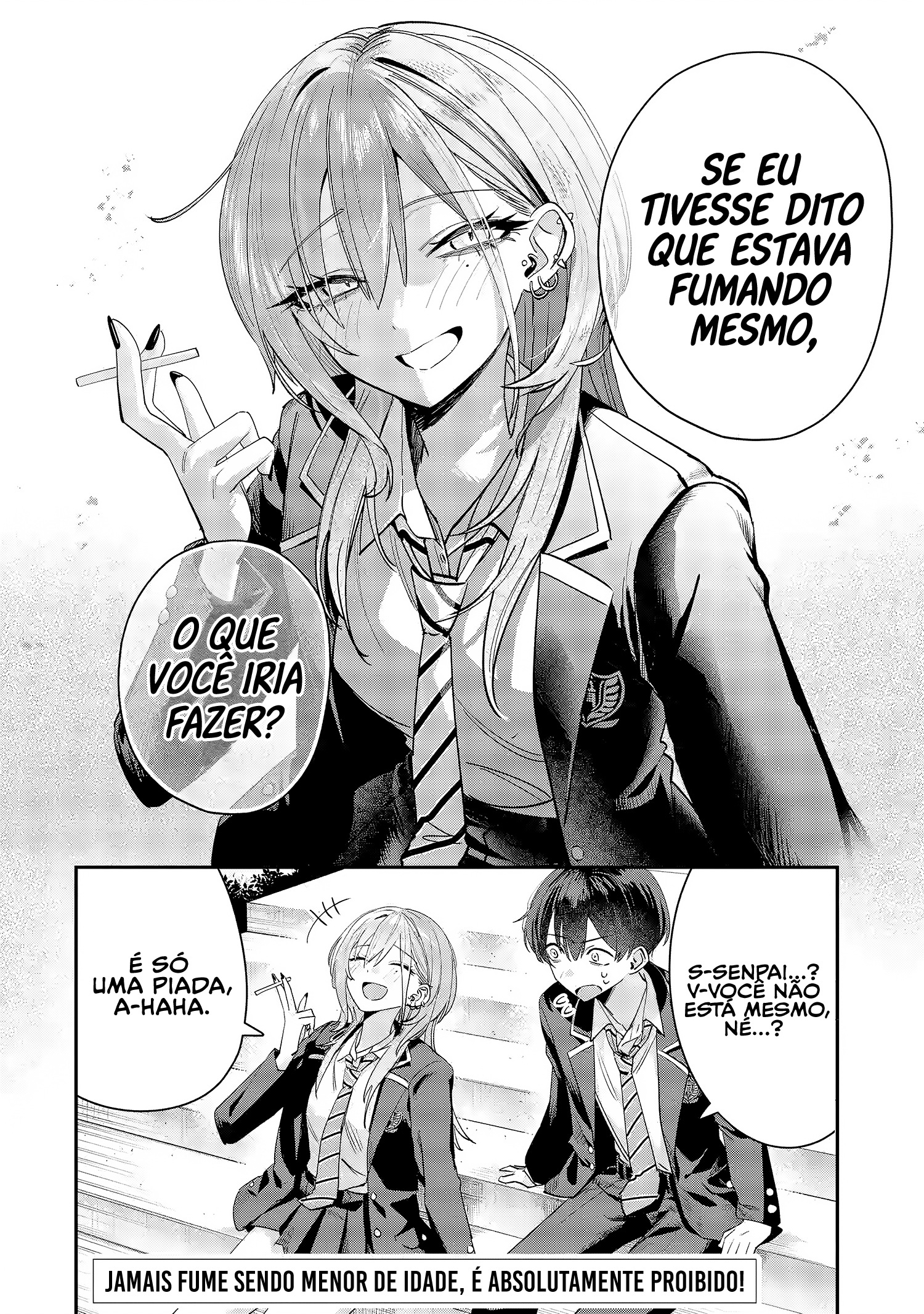 Read Haimiya Senpai is Scary But Cute PT Manga Online