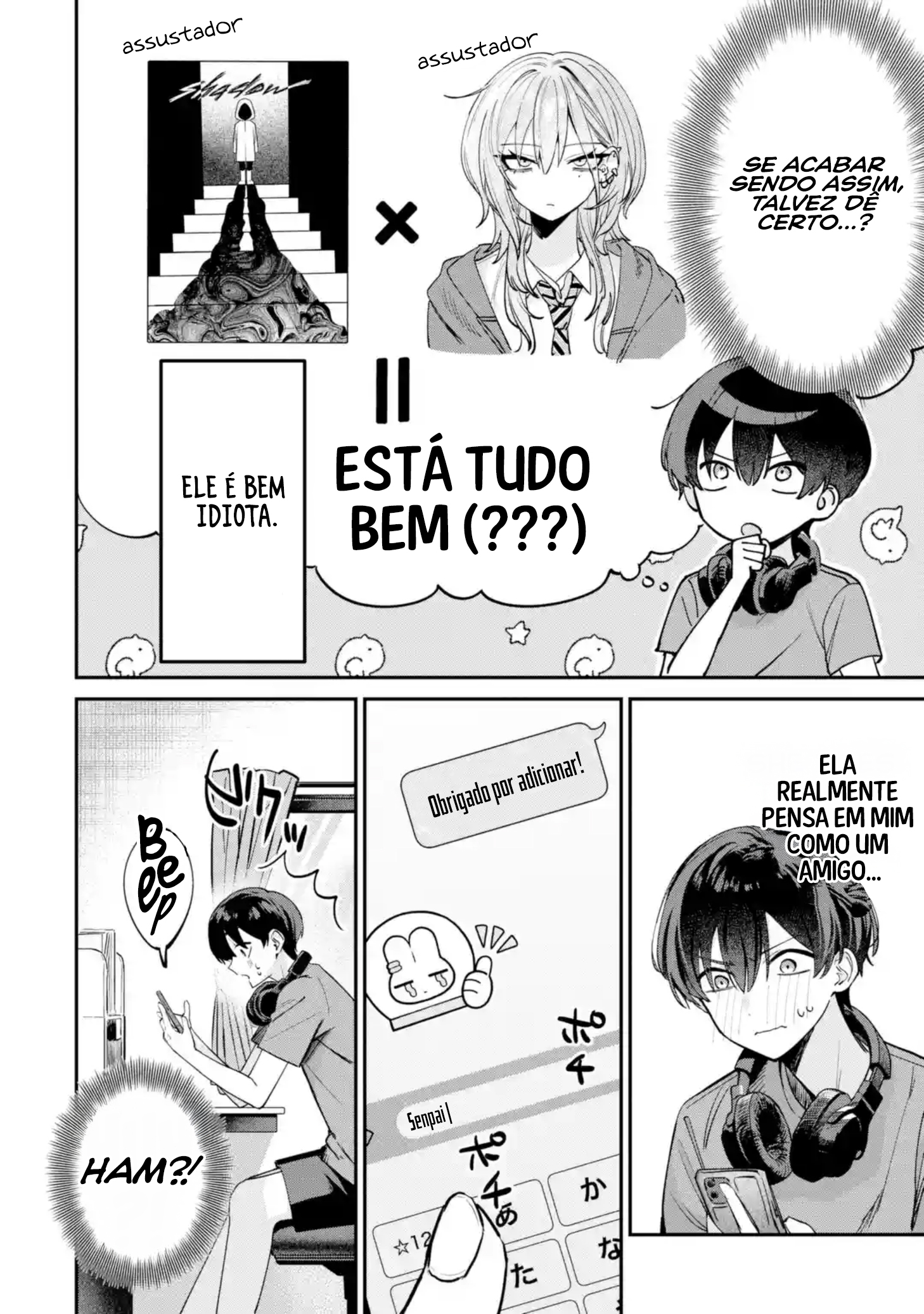 Read Haimiya Senpai is Scary But Cute PT Manga Online