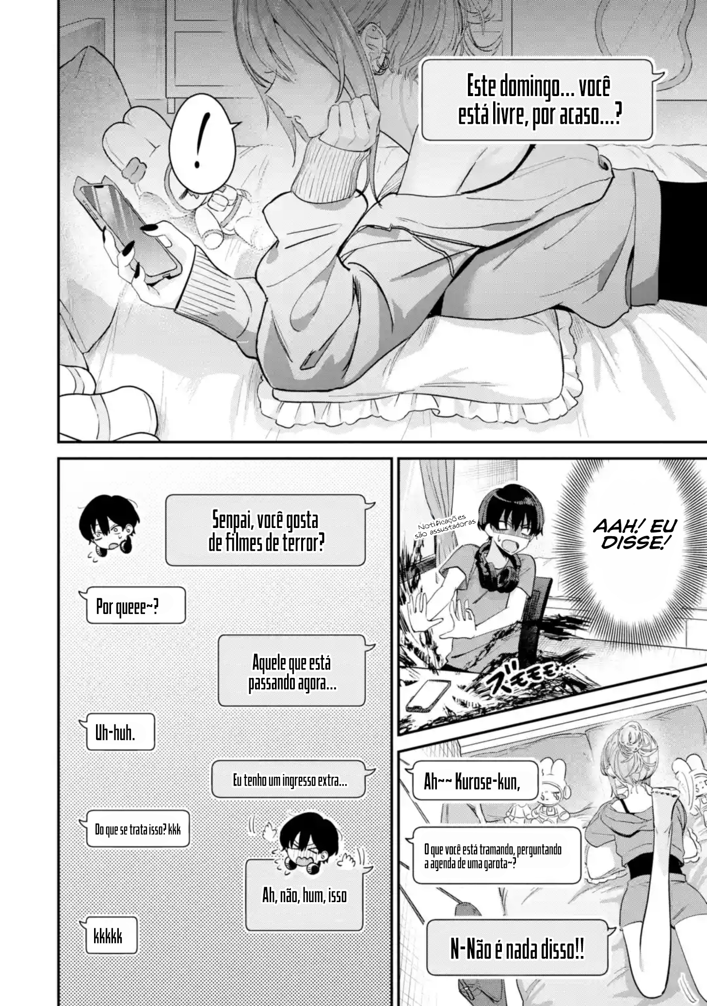 Read Haimiya Senpai is Scary But Cute PT Manga Online