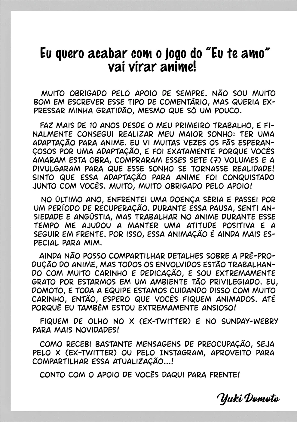 Read I Want to End This Love Game PT Manga Online