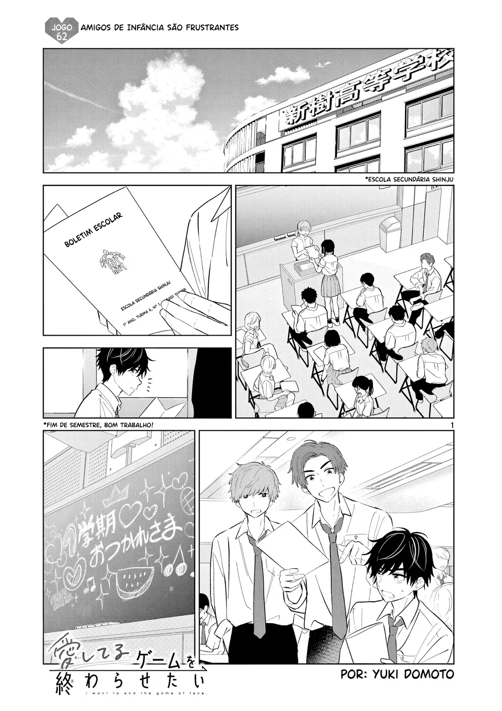 Read I Want to End This Love Game PT Manga Online