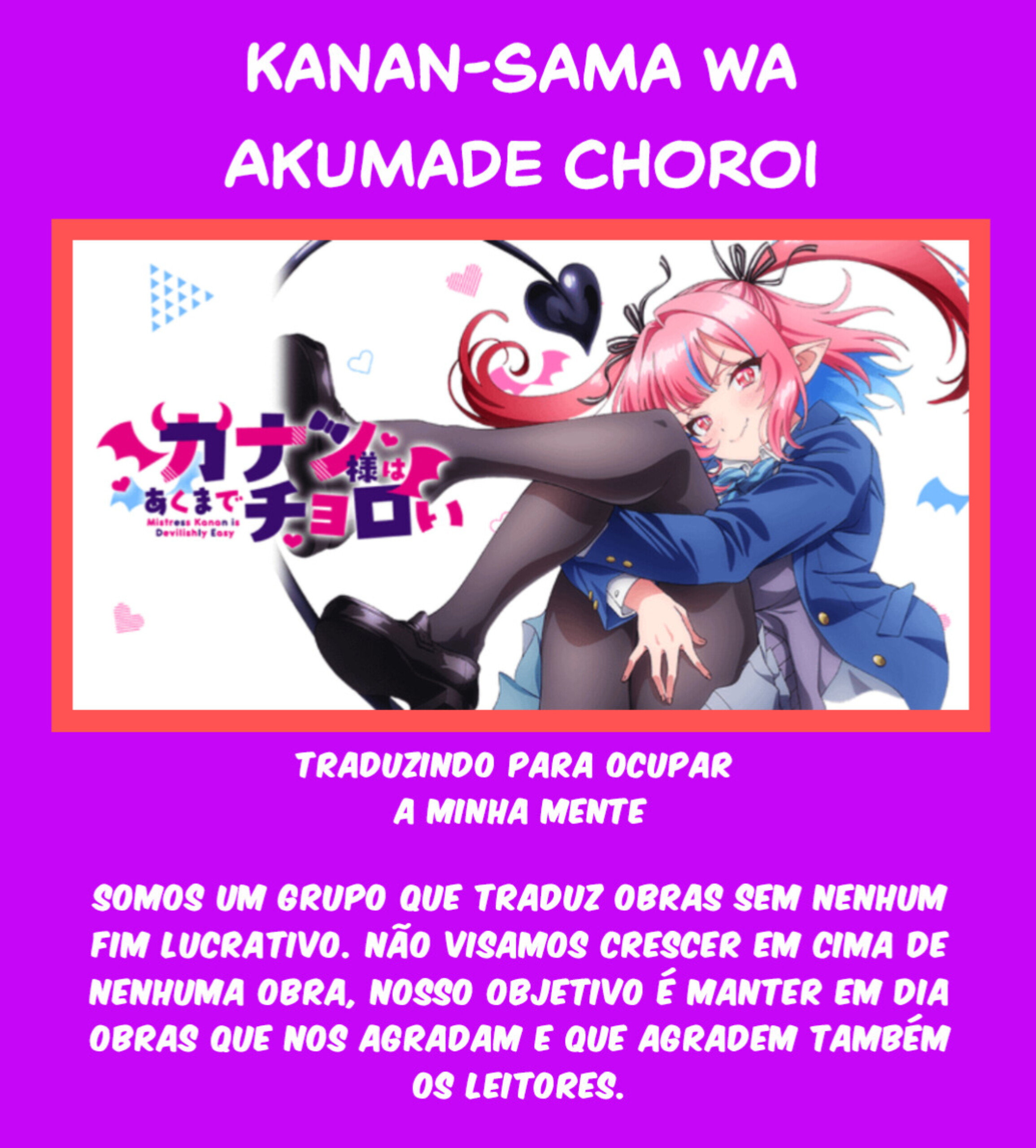 Read Kanan sama is Easy as Hell PT Manga Online