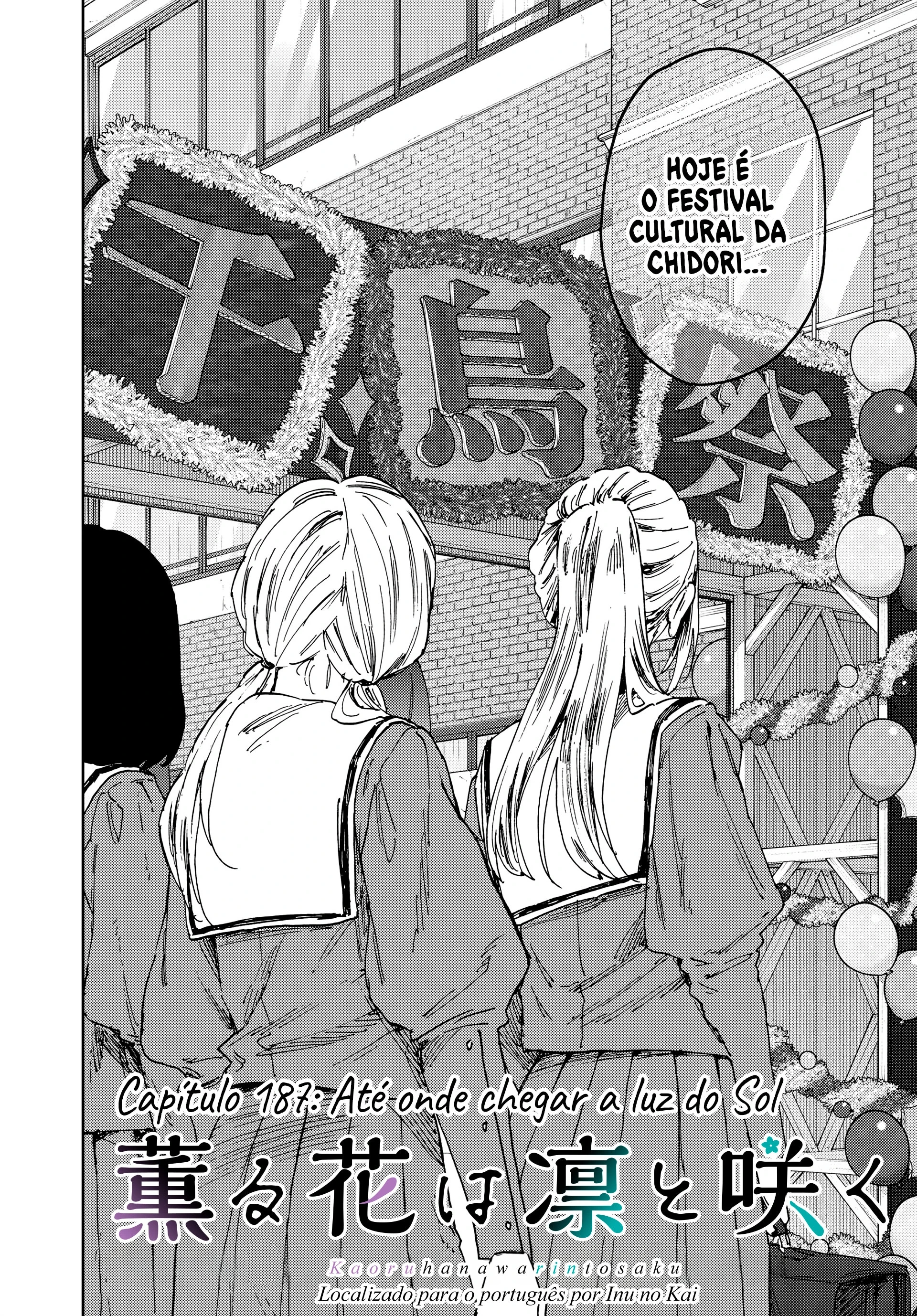 Read Kaoru Hana Wa Rin To Saku PT Manga Online