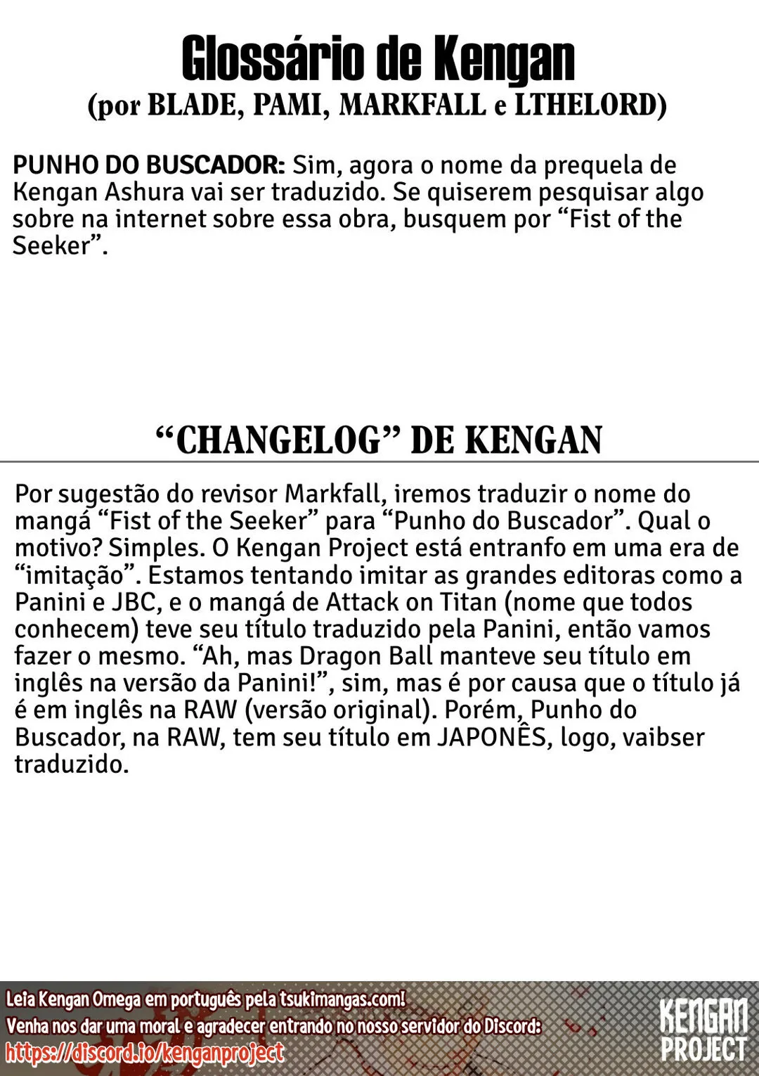 Read Kengan Omega PT Manga Online