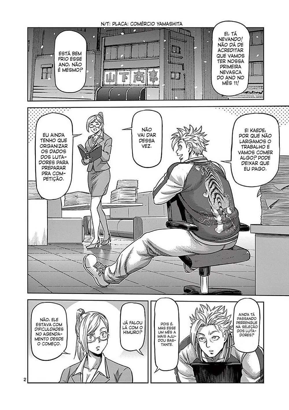 Read Kengan Omega PT Manga Online