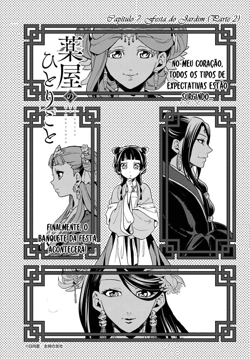 Read Kusuriya no Hitorigoto PT Manga Online