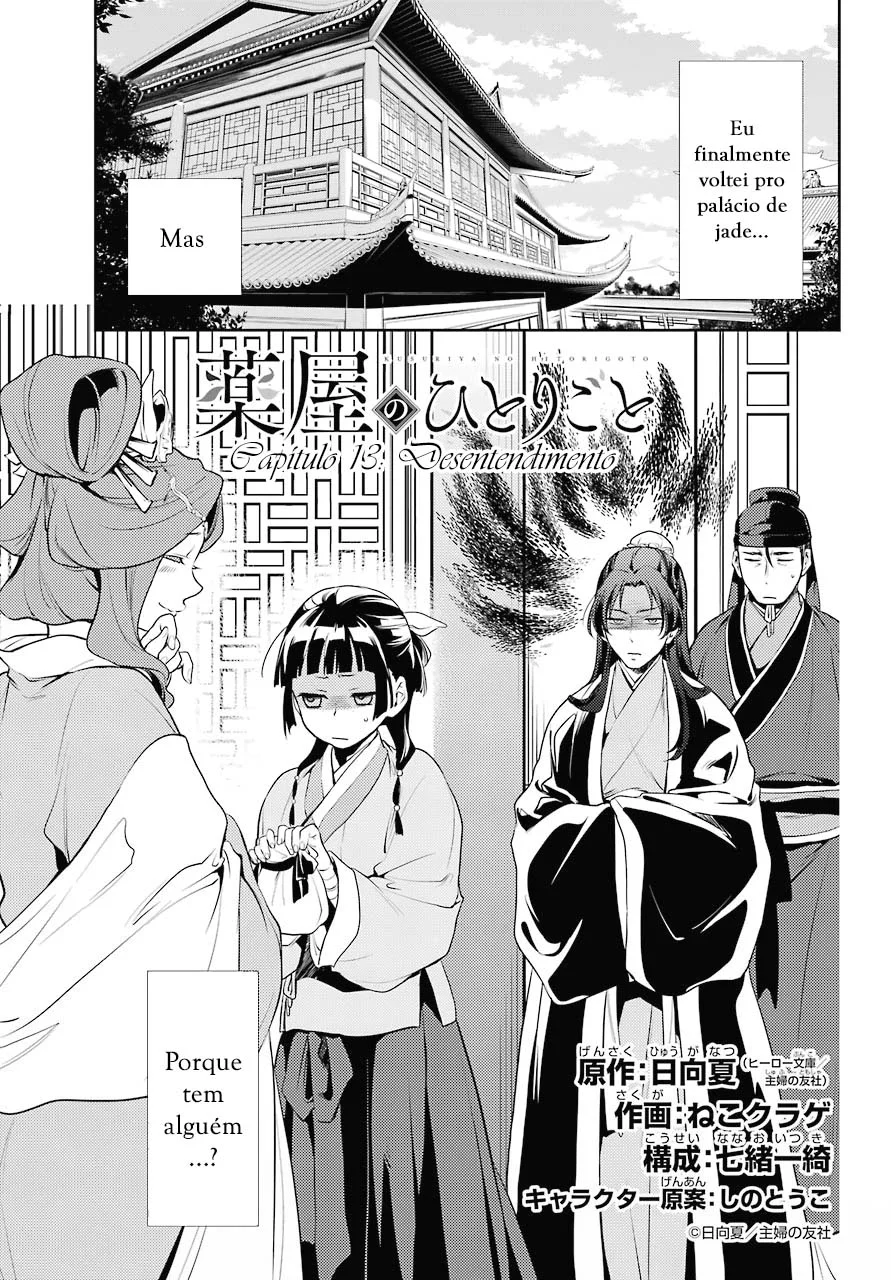 Read Kusuriya no Hitorigoto PT Manga Online