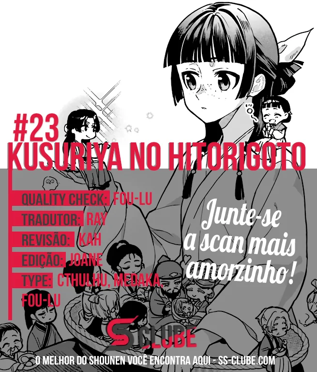 Read Kusuriya no Hitorigoto PT Manga Online