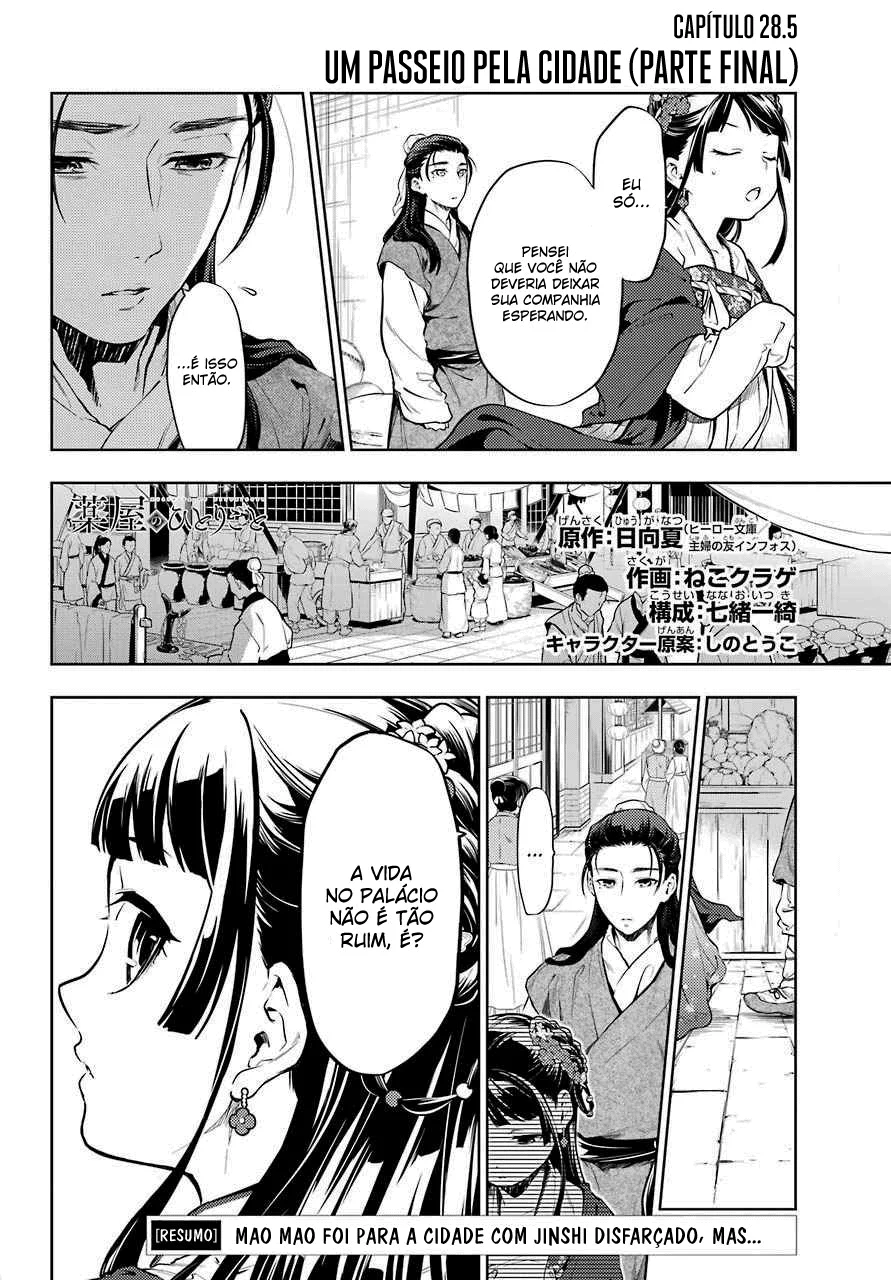 Read Kusuriya no Hitorigoto PT Manga Online