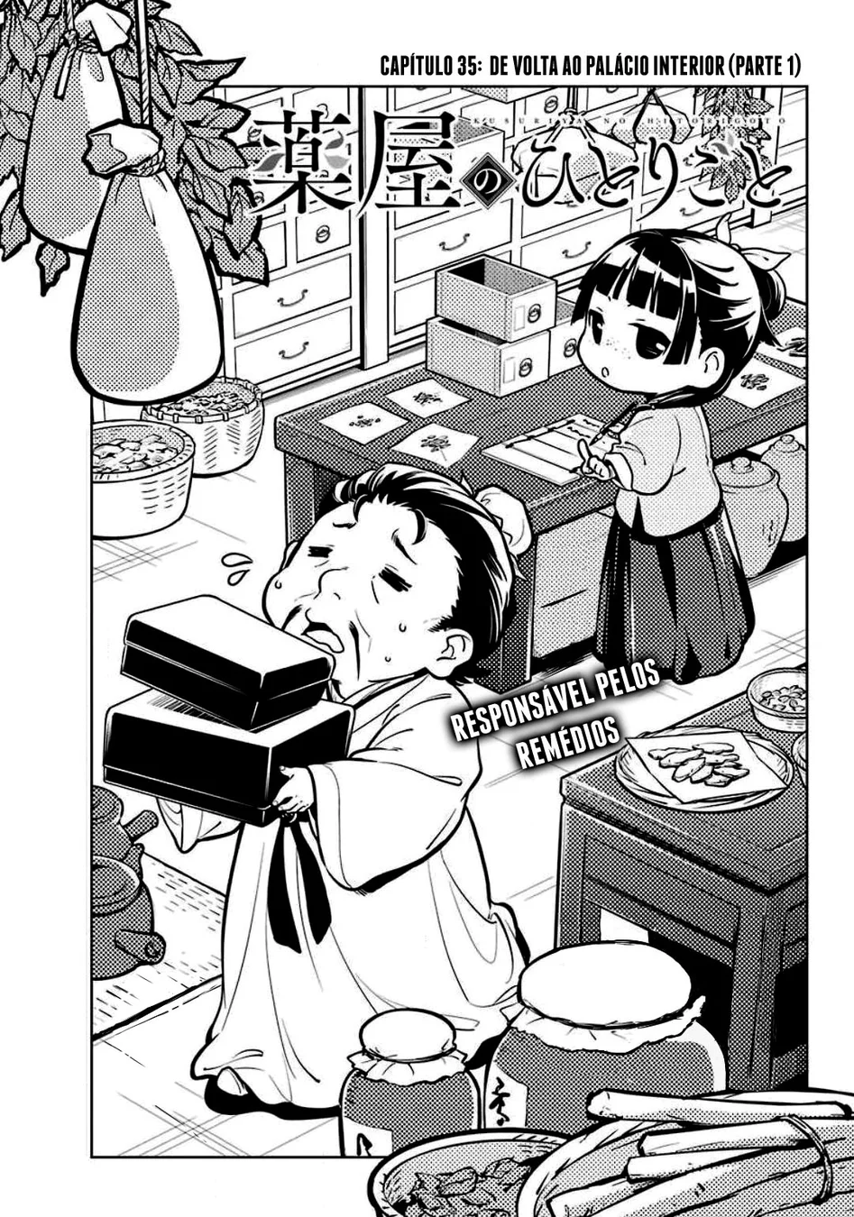 Read Kusuriya no Hitorigoto PT Manga Online