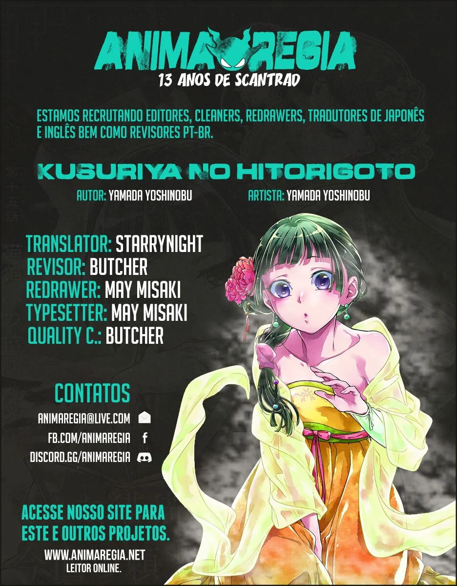 Read Kusuriya no Hitorigoto PT Manga Online