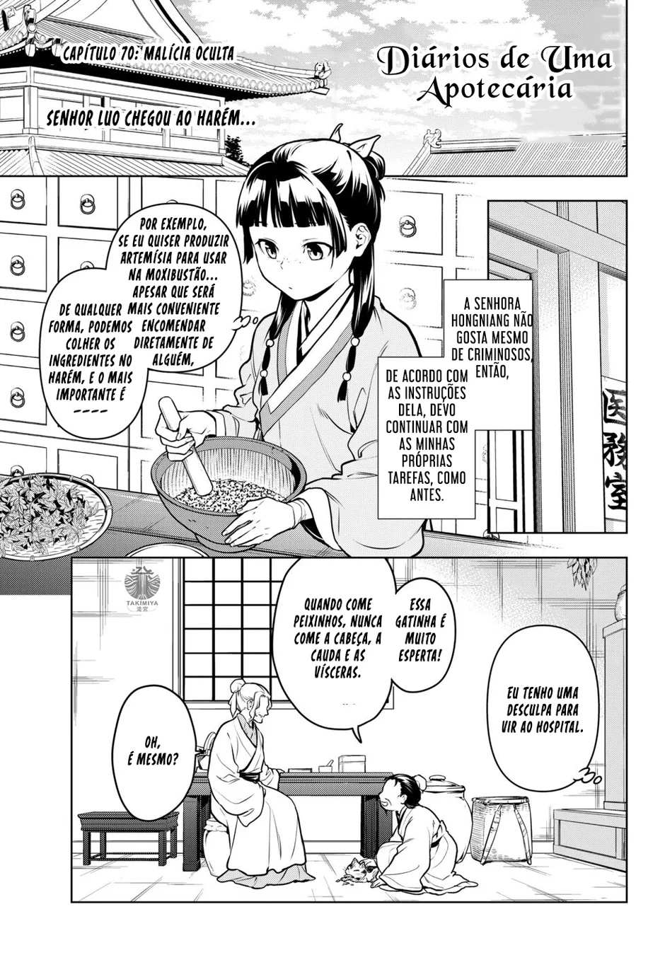 Read Kusuriya no Hitorigoto PT Manga Online