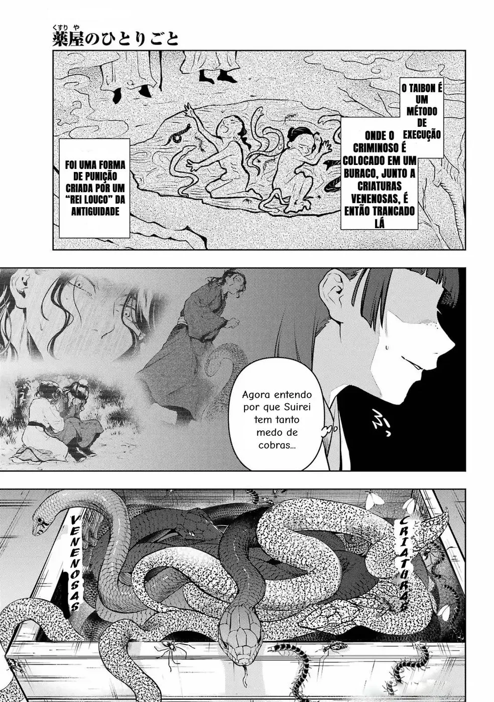 Read Kusuriya no Hitorigoto PT Manga Online