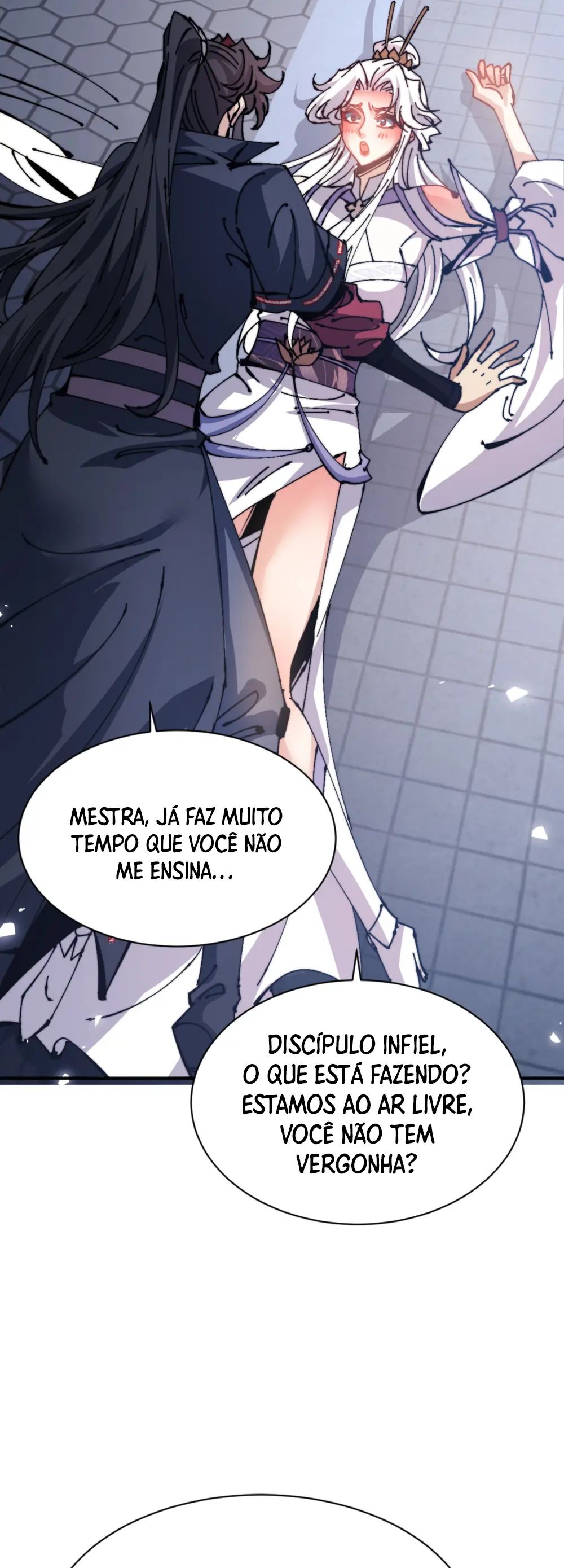Read Master This Villainous Disciple Is Not The Holy Child PT Manga Online