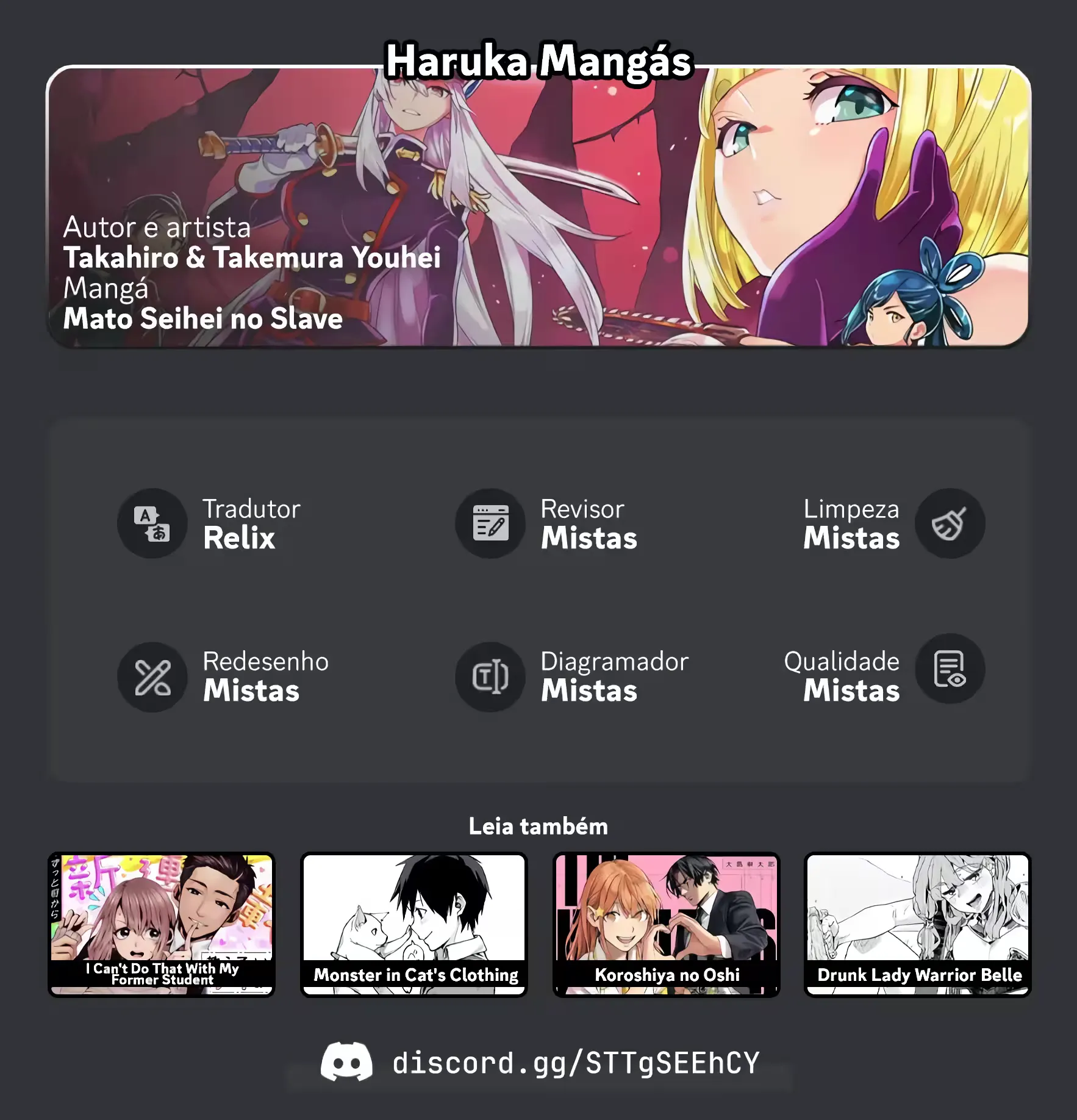 Read Mato Seihei no Slave PT Manga Online