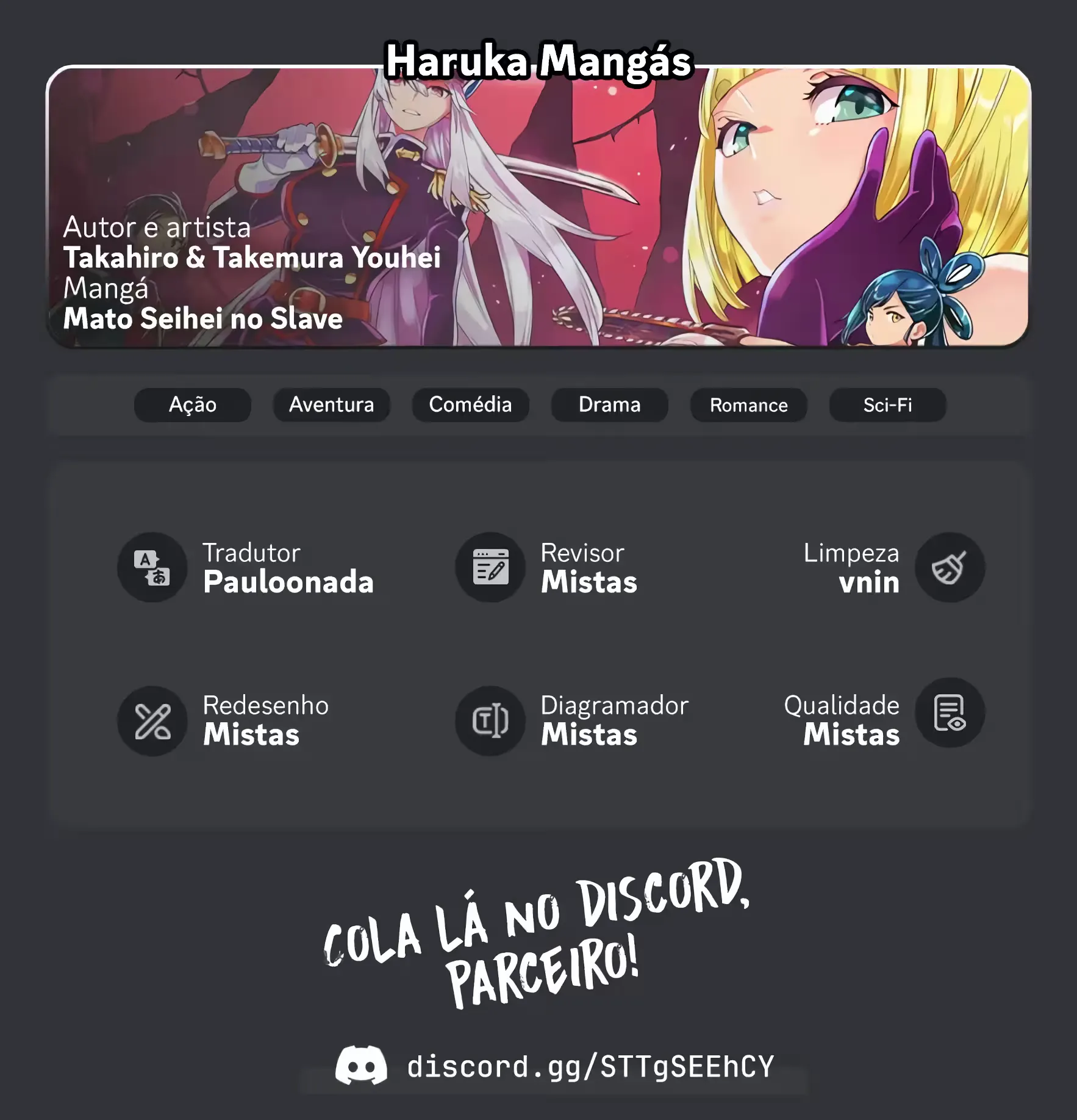 Read Mato Seihei no Slave PT Manga Online