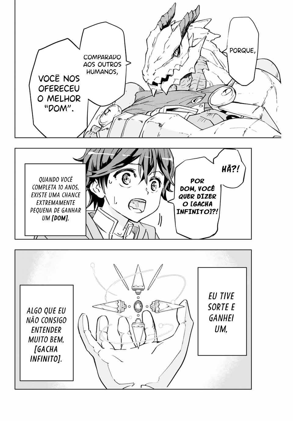 Read Meu Presente de Nível 9999 de Gacha Ilimitado PT Manga Online