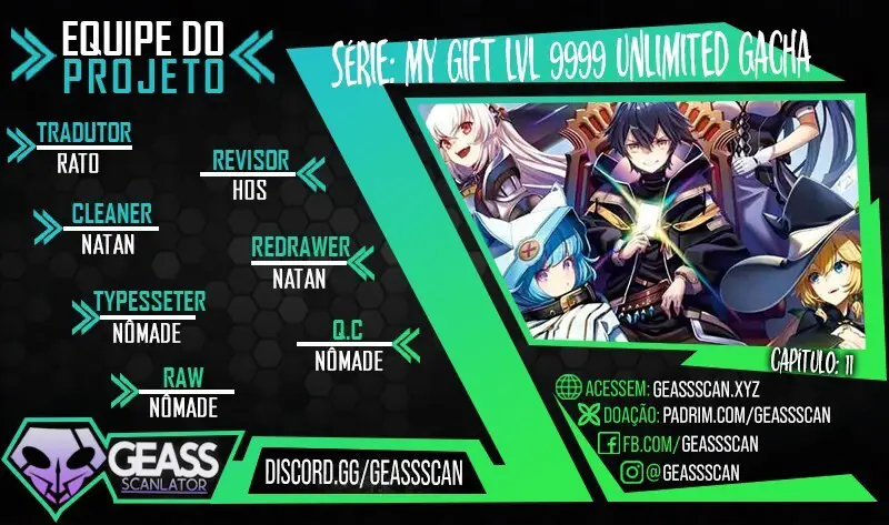 Read Meu Presente de Nível 9999 de Gacha Ilimitado PT Manga Online