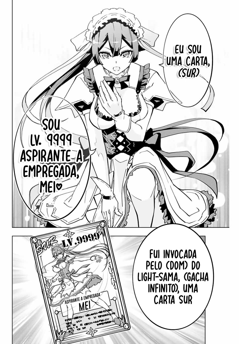 Read Meu Presente de Nível 9999 de Gacha Ilimitado PT Manga Online