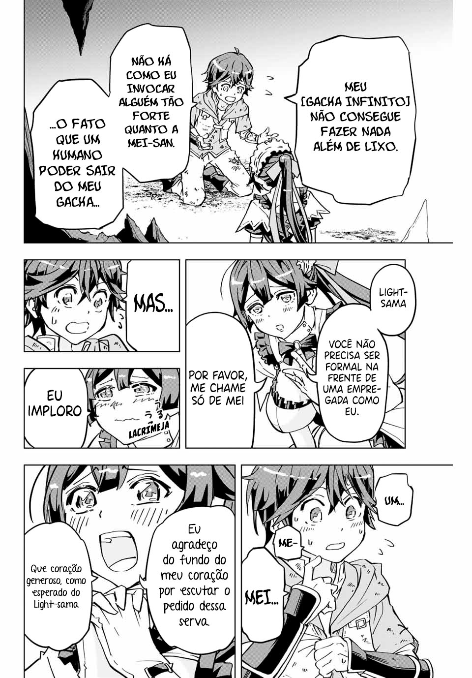 Read Meu Presente de Nível 9999 de Gacha Ilimitado PT Manga Online