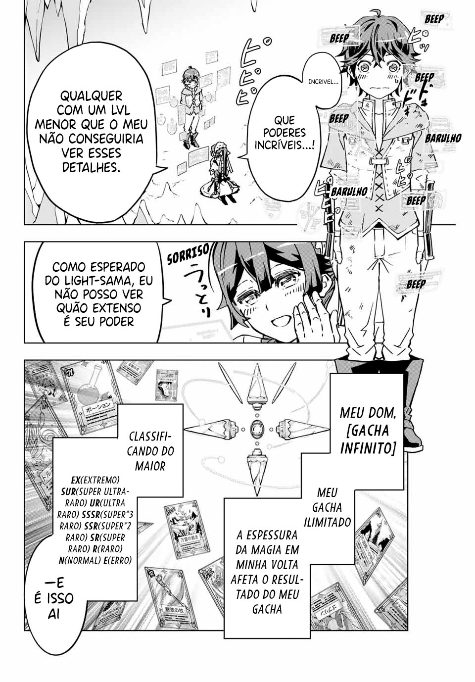 Read Meu Presente de Nível 9999 de Gacha Ilimitado PT Manga Online