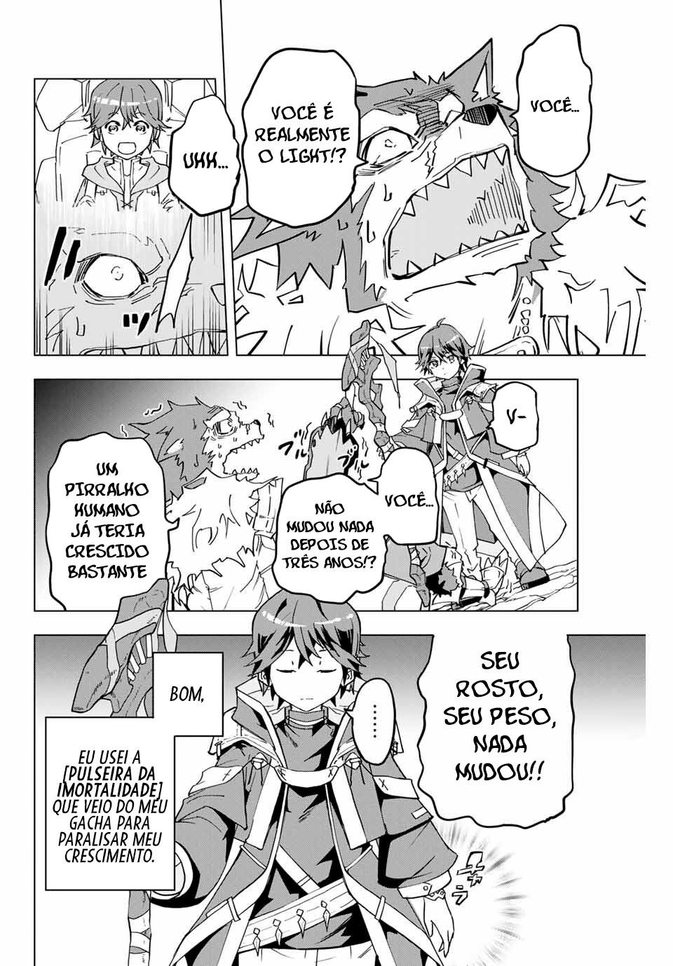 Read Meu Presente de Nível 9999 de Gacha Ilimitado PT Manga Online