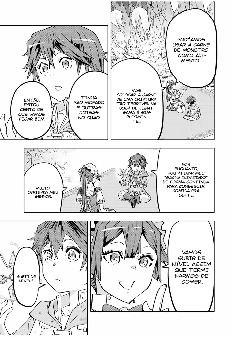 Read Meu Presente de Nível 9999 de Gacha Ilimitado PT Manga Online