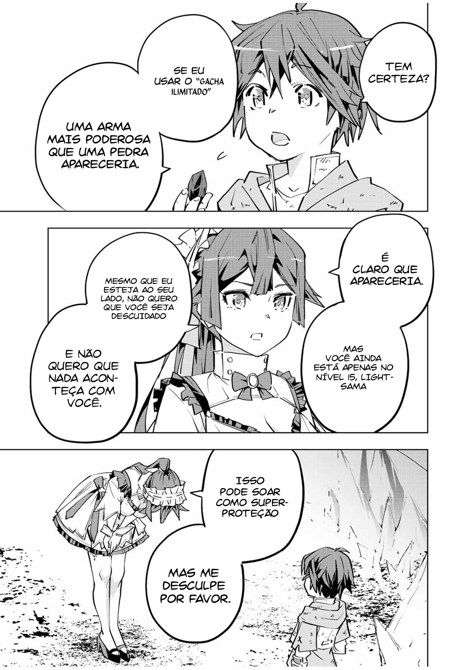 Read Meu Presente de Nível 9999 de Gacha Ilimitado PT Manga Online