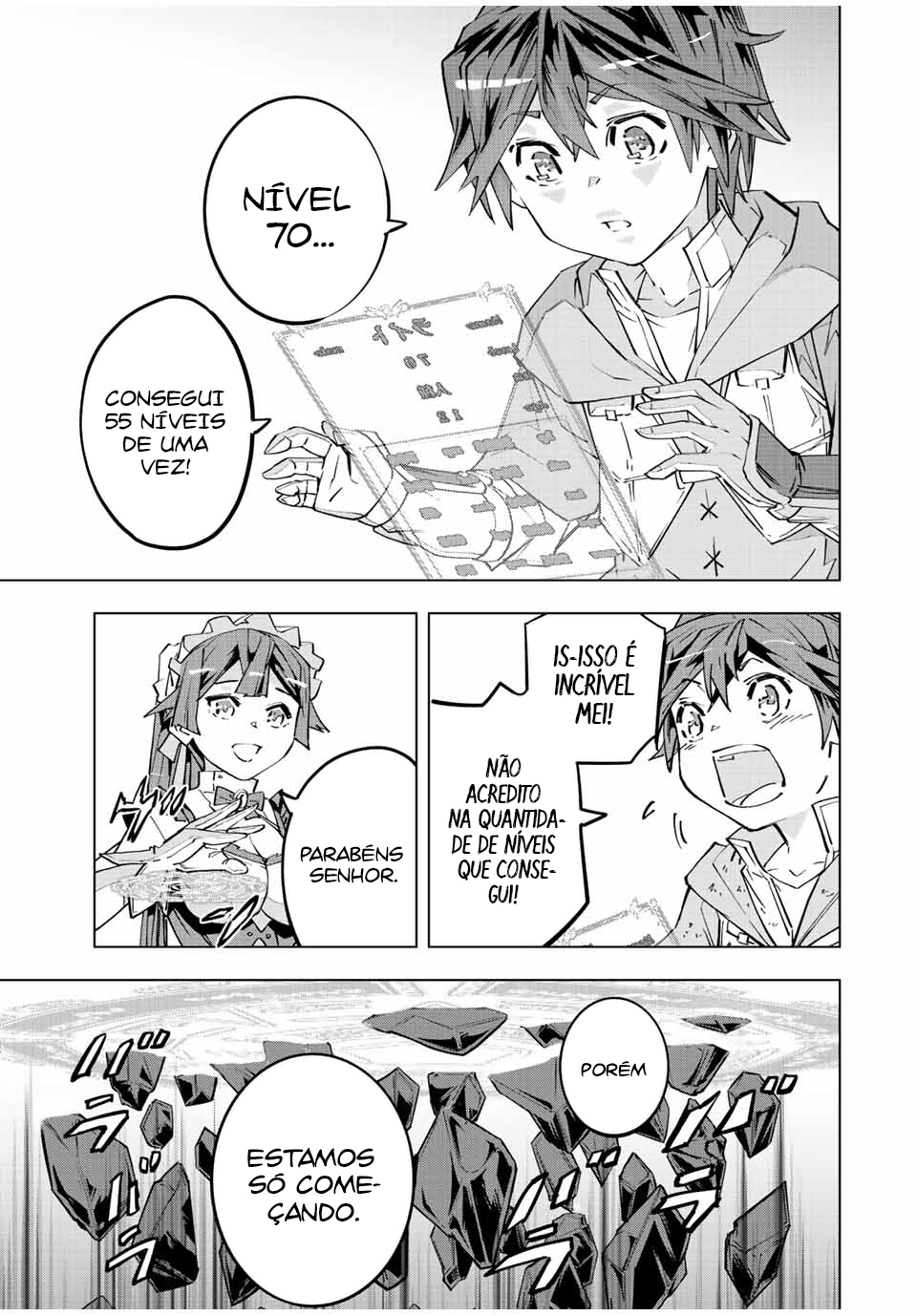 Read Meu Presente de Nível 9999 de Gacha Ilimitado PT Manga Online