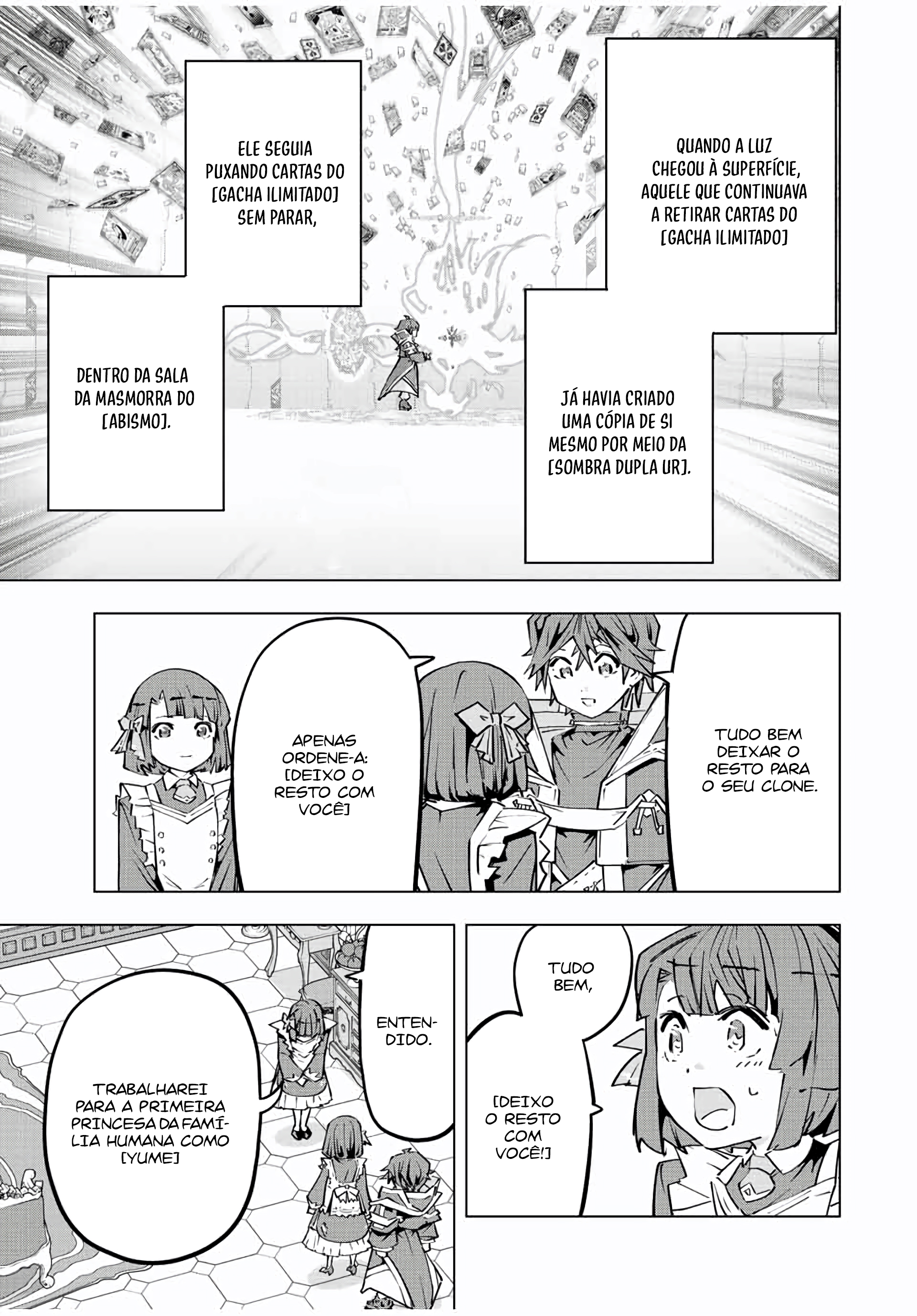 Read Meu Presente de Nível 9999 de Gacha Ilimitado PT Manga Online