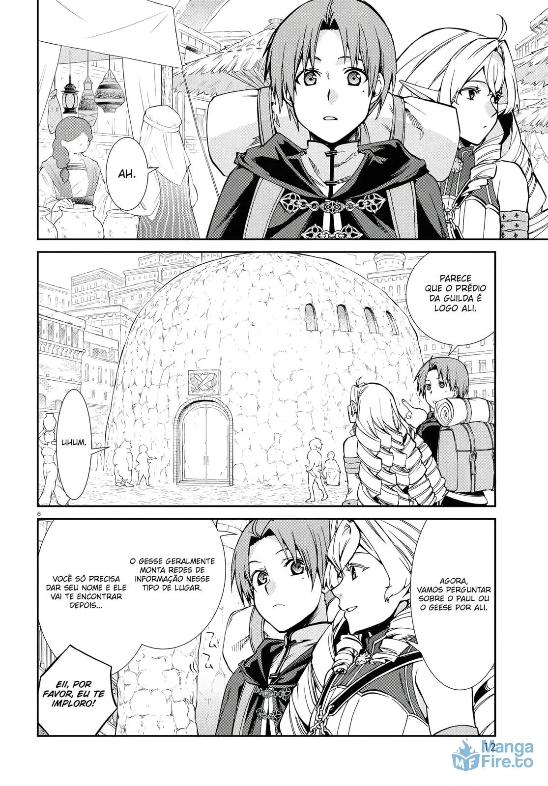 Read Mushoku Tensei Jobless Reincarnation PT Manga Online