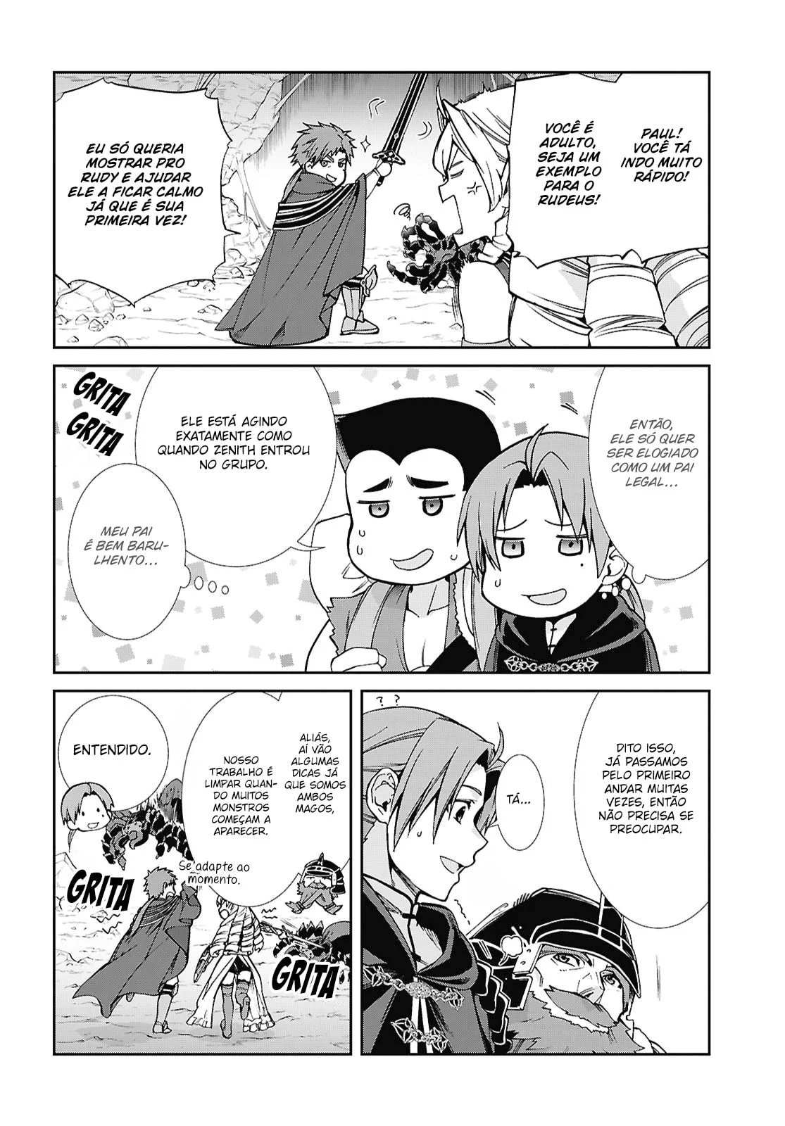 Read Mushoku Tensei Jobless Reincarnation PT Manga Online