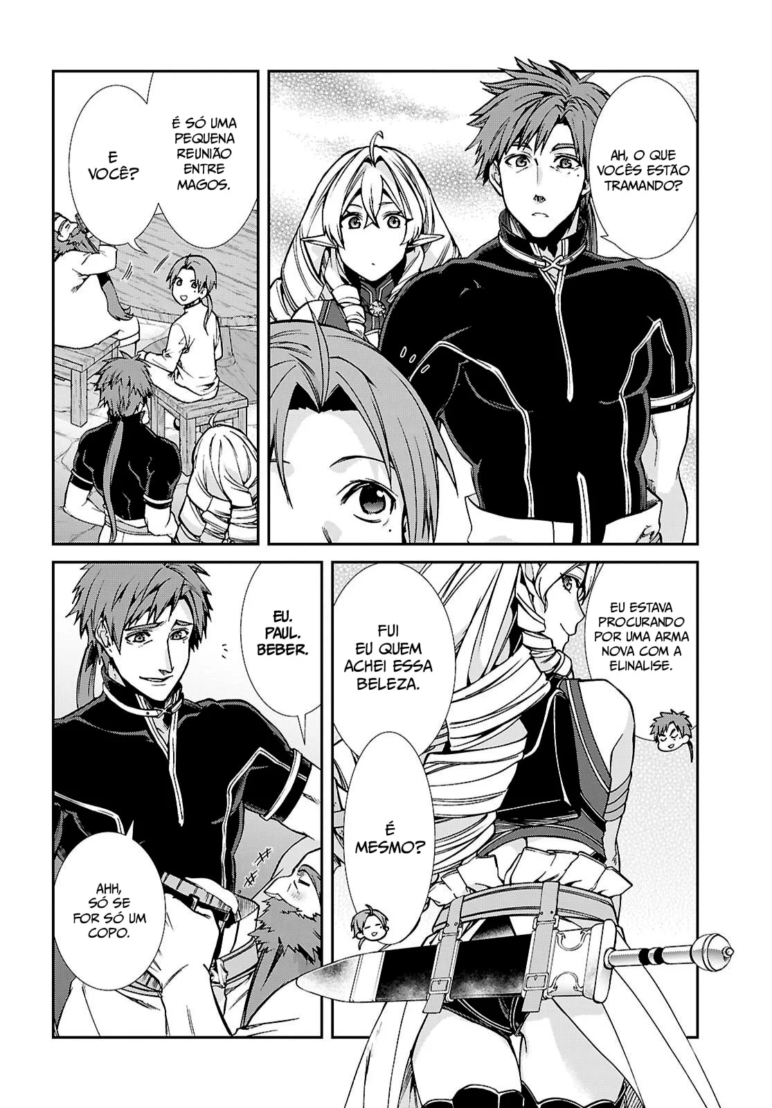 Read Mushoku Tensei Jobless Reincarnation PT Manga Online